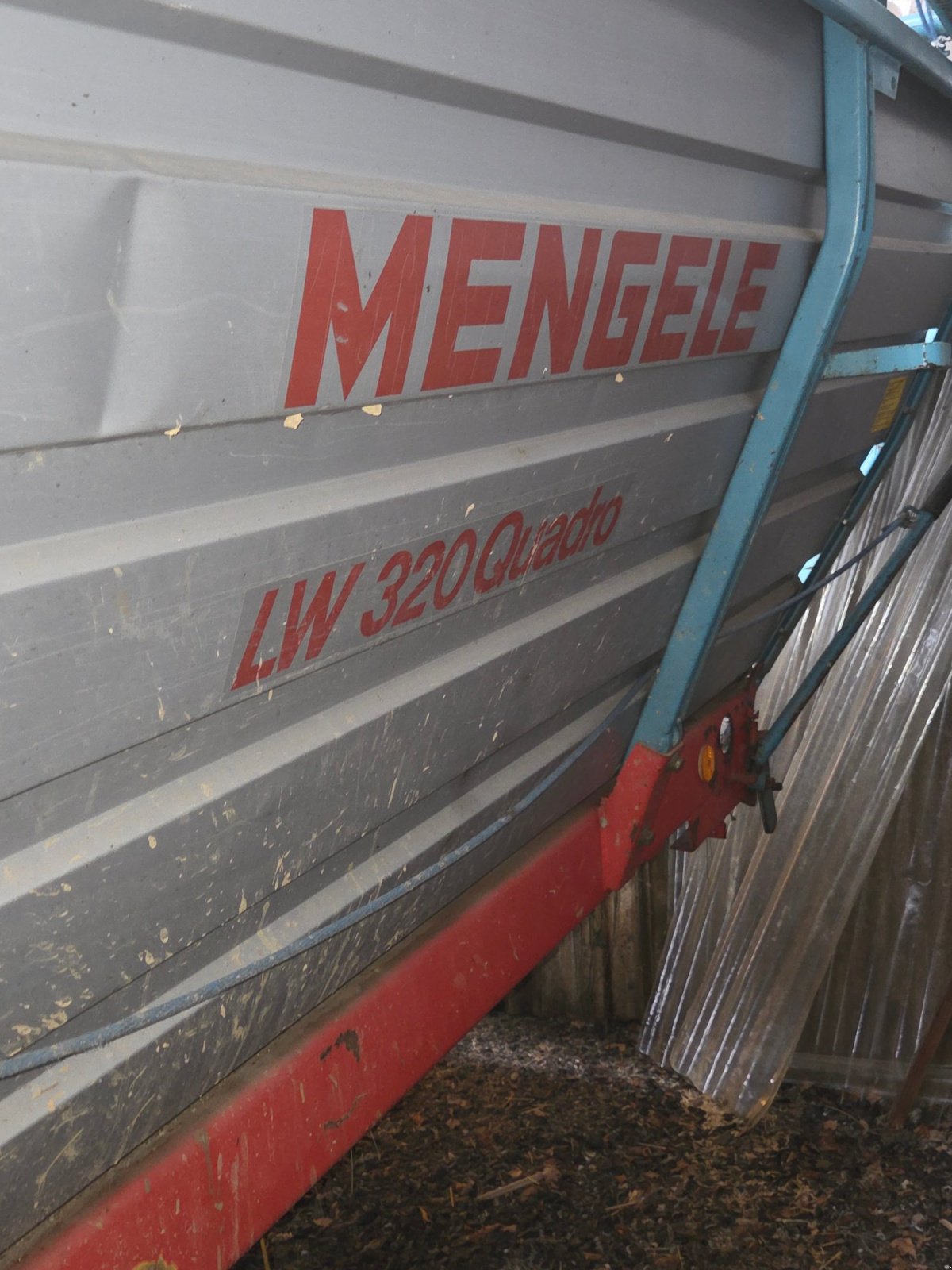 Ladewagen типа Mengele LW 320 Quadro, Gebrauchtmaschine в Niederglobnitz (Фотография 2)