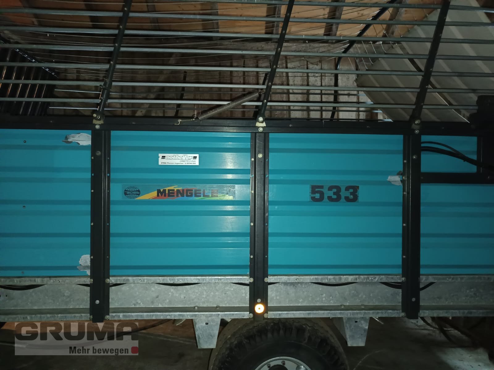 Ladewagen typu Mengele LW 533, Gebrauchtmaschine v Germaringen (Obrázek 2)