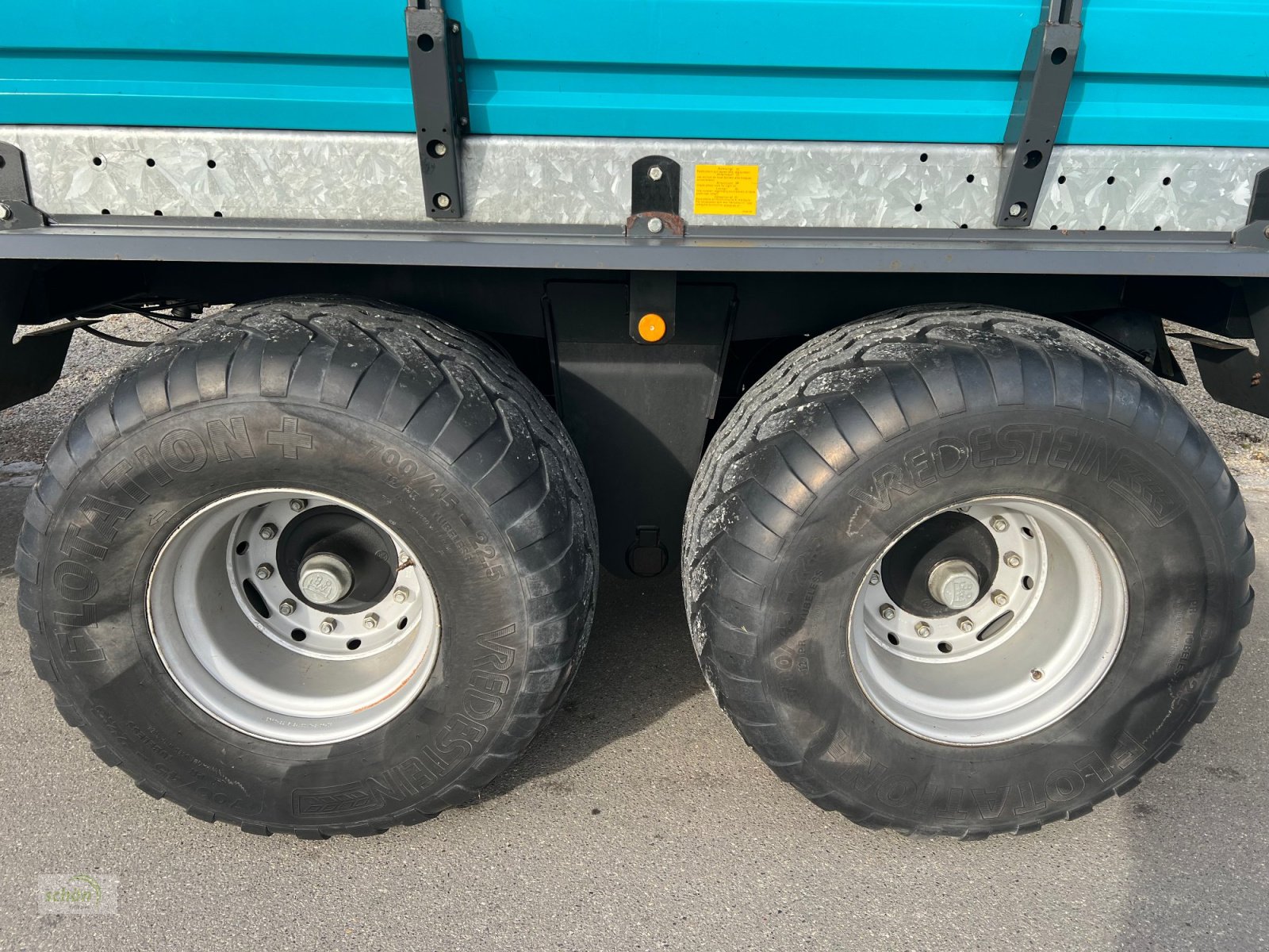 Ladewagen del tipo Mengele Rotobull 6000/2 mit 700/45-22,5 Bereifung und Nachlauflenkung, Gebrauchtmaschine en Burgrieden (Imagen 3)