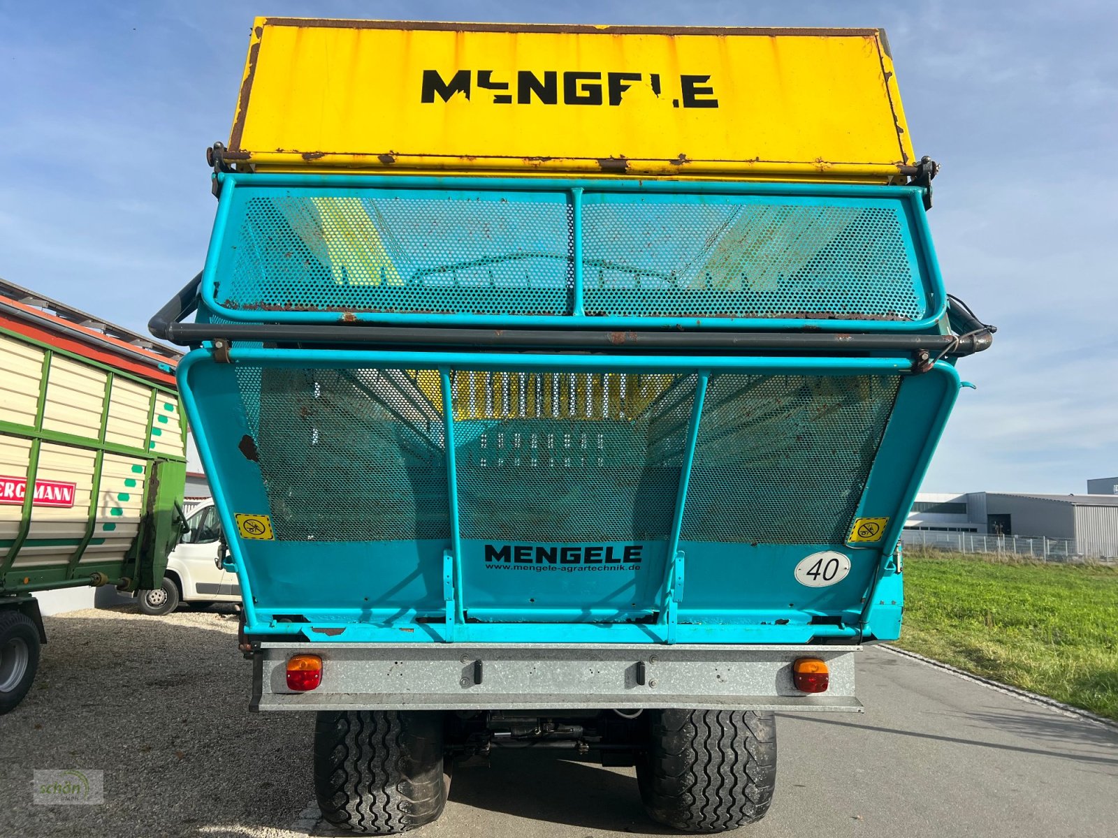 Ladewagen del tipo Mengele Rotobull 6000/2 mit 700/45-22,5 Bereifung und Nachlauflenkung, Gebrauchtmaschine en Burgrieden (Imagen 5)