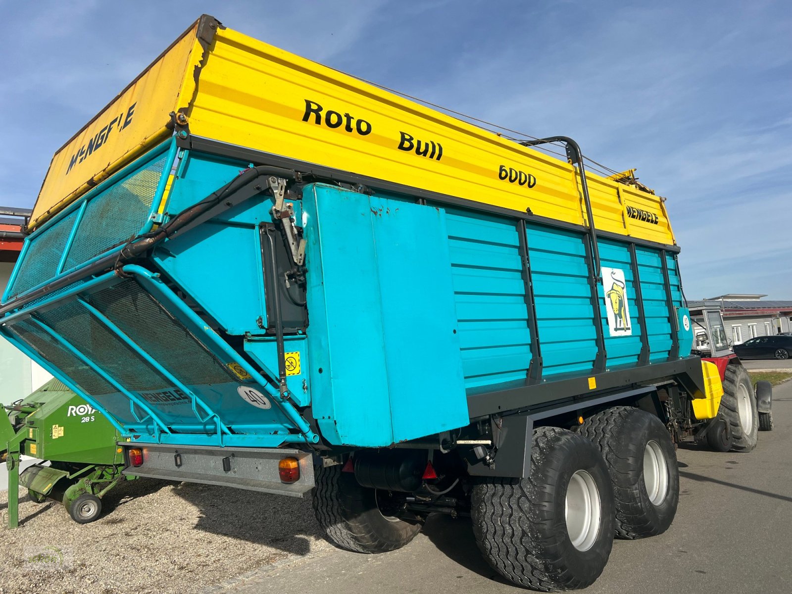 Ladewagen del tipo Mengele Rotobull 6000/2 mit 700/45-22,5 Bereifung und Nachlauflenkung, Gebrauchtmaschine en Burgrieden (Imagen 8)