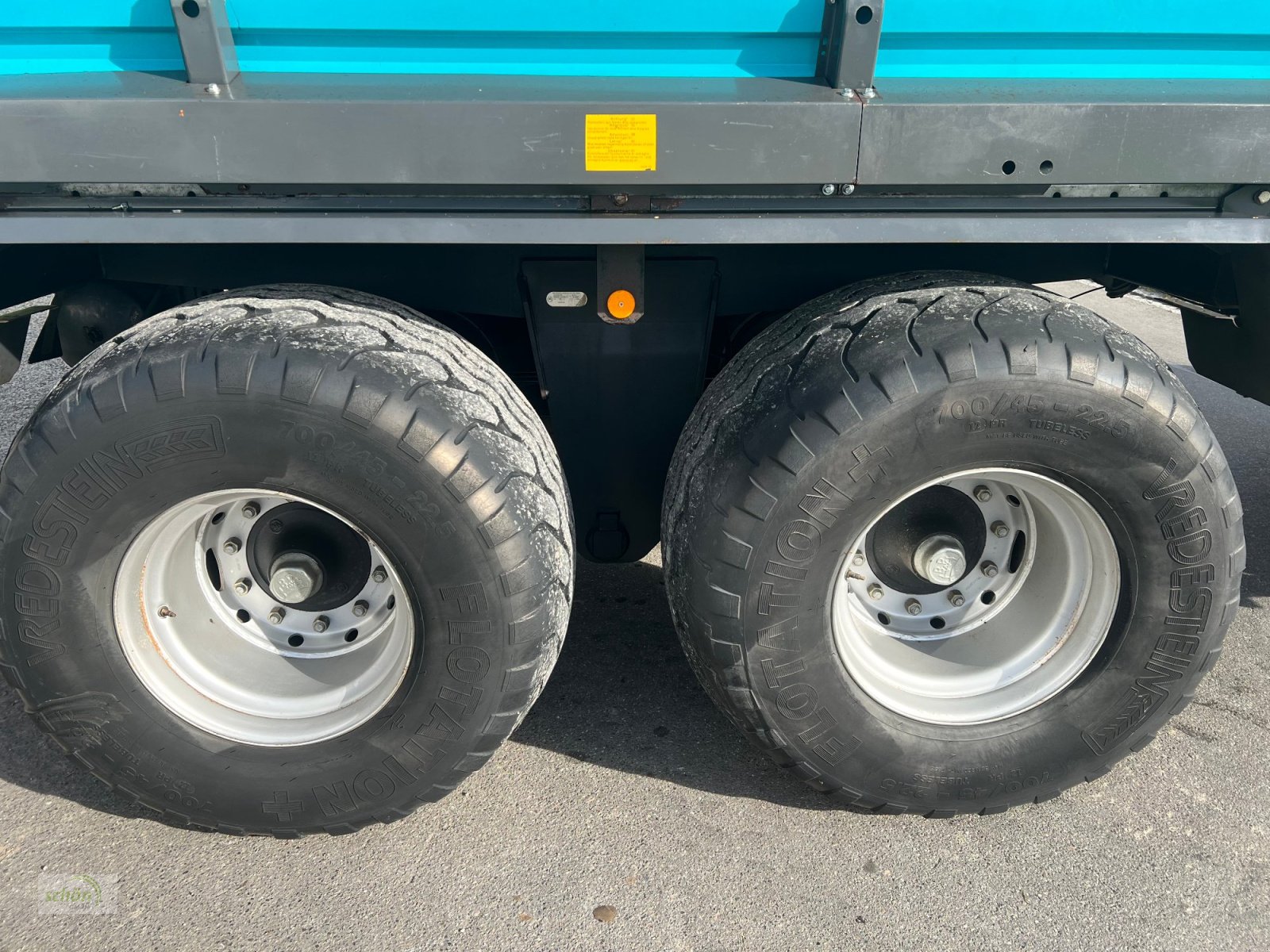 Ladewagen del tipo Mengele Rotobull 6000/2 mit 700/45-22,5 Bereifung und Nachlauflenkung, Gebrauchtmaschine en Burgrieden (Imagen 11)