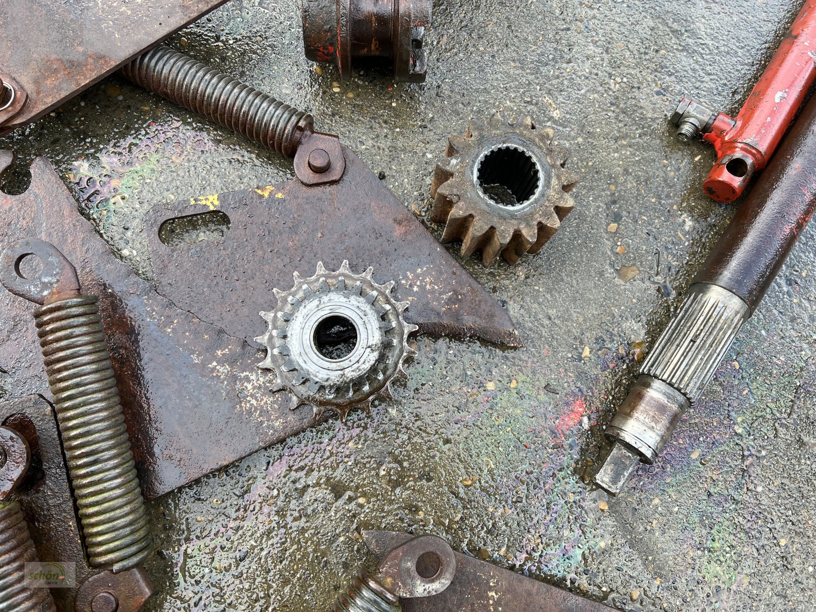 Ladewagen typu Mengele Teile, Hauptgetriebe, Getriebe für Ölmotor, Wellen, Knickfedern, Magnetventile, Steuerblock, Gebrauchtmaschine v Burgrieden (Obrázek 5)