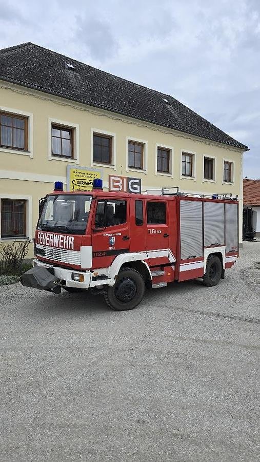 Ladewagen des Typs Mercedes-Benz 1124 AF Spezialkraftfahrzeug, Gebrauchtmaschine in Göpfritz an der Wild (Bild 1)