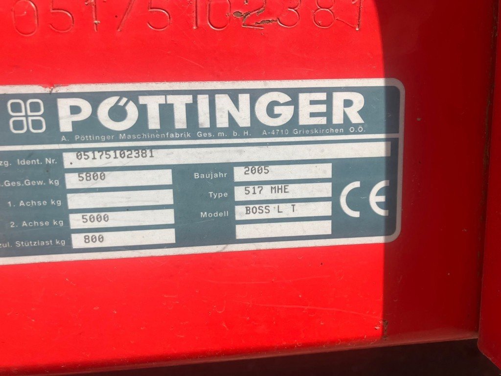 Ladewagen des Typs Pöttinger 517 MHE, Gebrauchtmaschine in Susten (Bild 2)