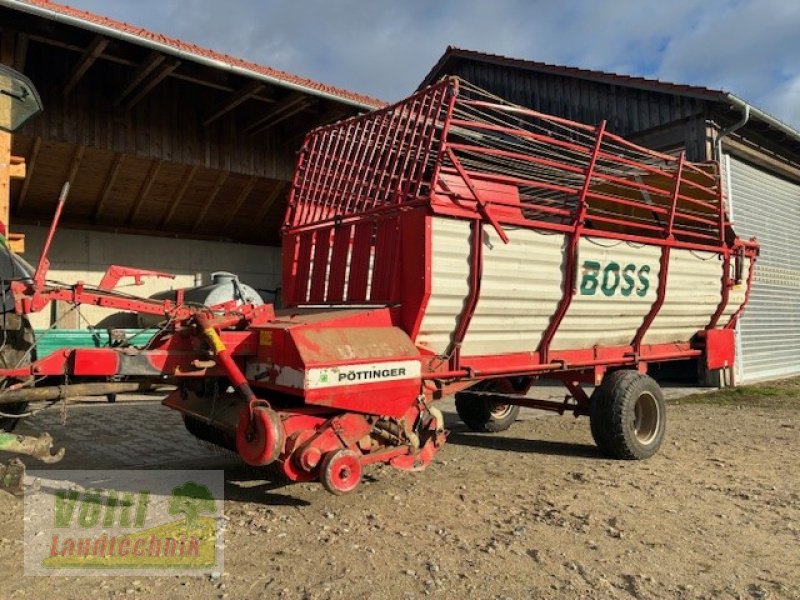 Pöttinger Boss II, Gebrauchtmaschine, Baujahr: 1989 (Bild 1) Ladewagen des Typs Pöttinger Boss II, Gebrauchtmaschine in Hutthurm bei Passau (Bild 1)