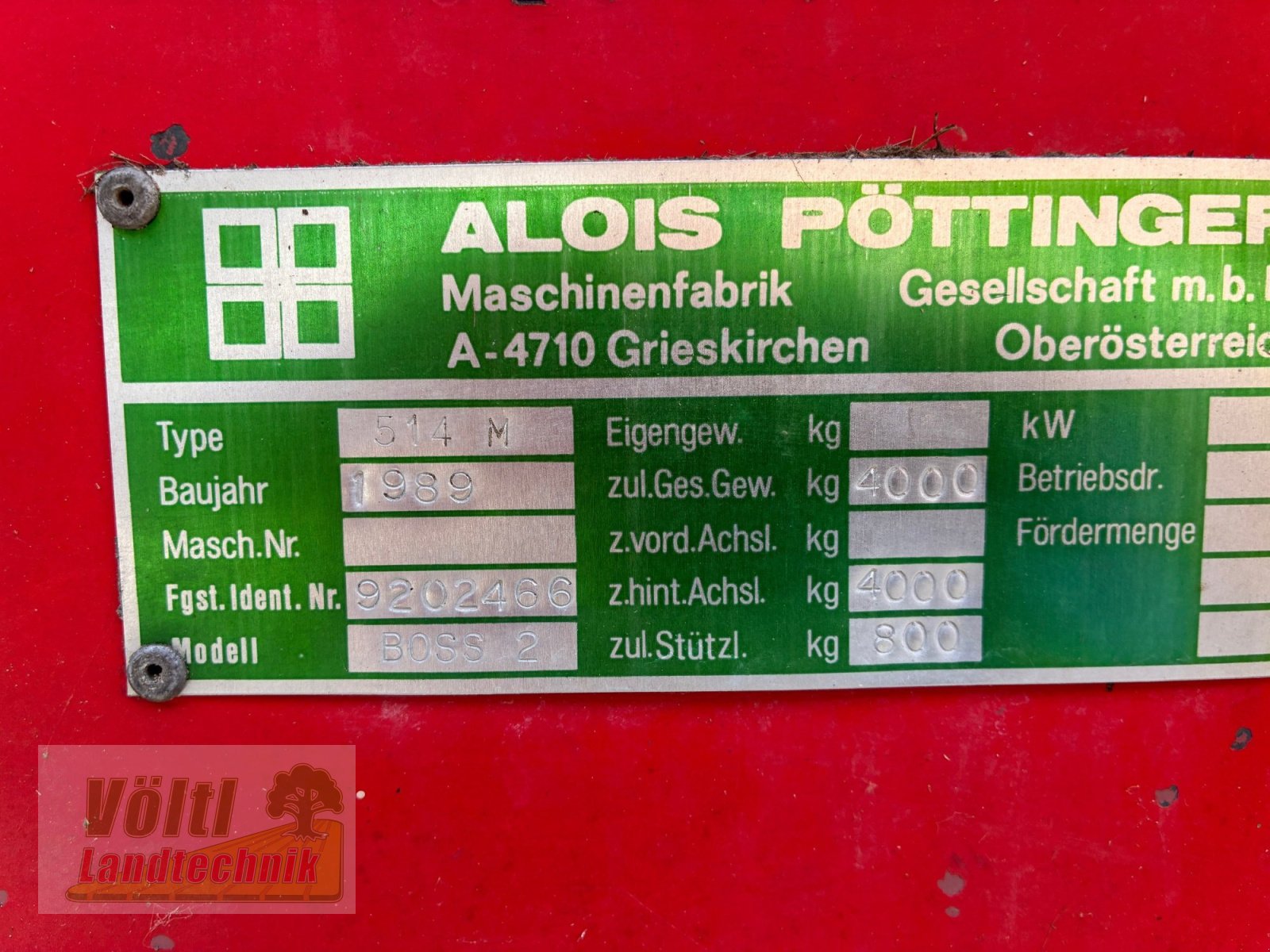 Ladewagen типа Pöttinger Boss II, Gebrauchtmaschine в Hutthurm bei Passau (Фотография 10)