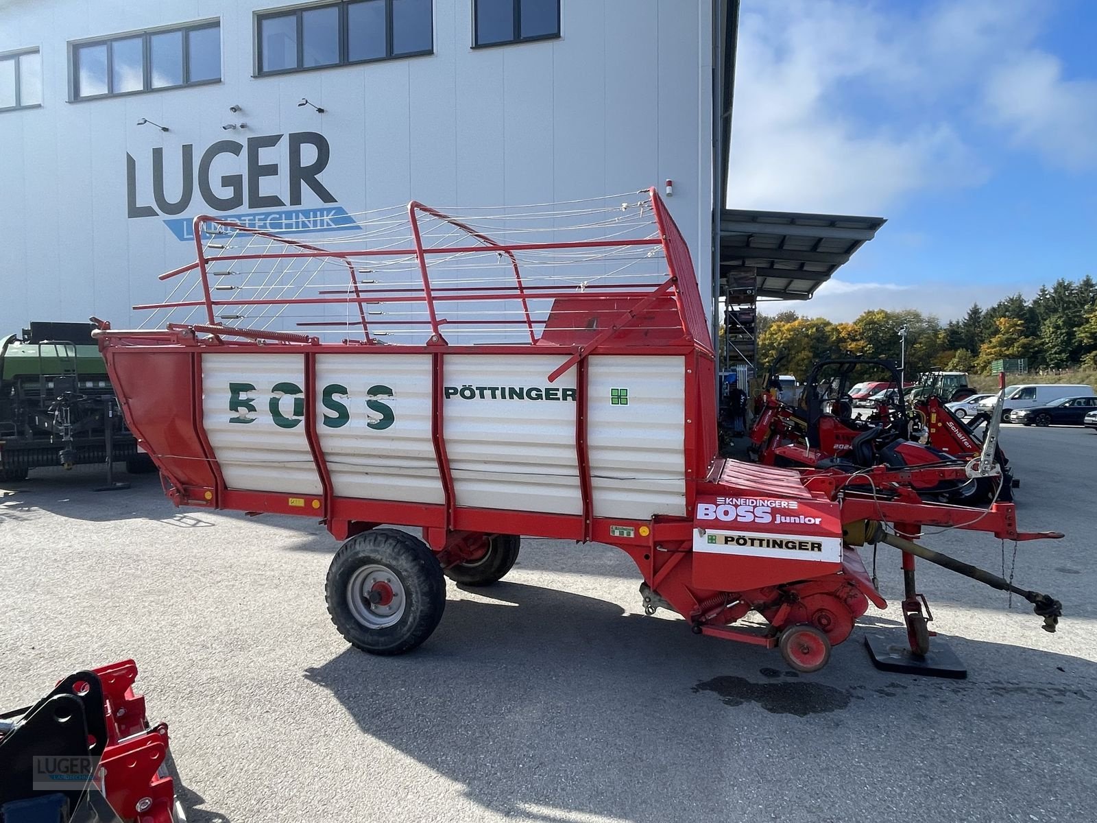 Ladewagen des Typs Pöttinger Boss Junior 2, Gebrauchtmaschine in Niederkappel (Bild 2)