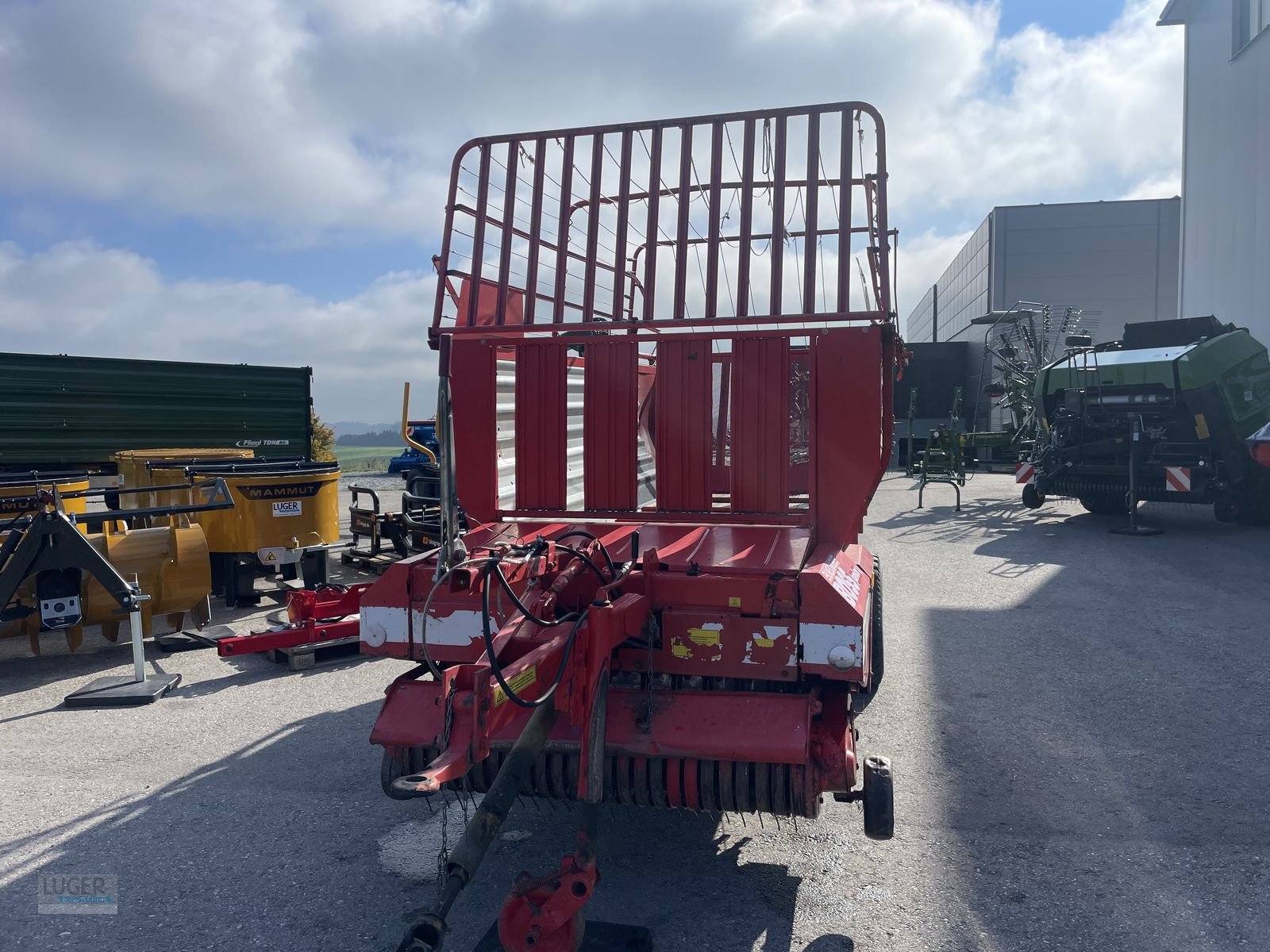 Ladewagen des Typs Pöttinger Boss Junior 2, Gebrauchtmaschine in Niederkappel (Bild 8)