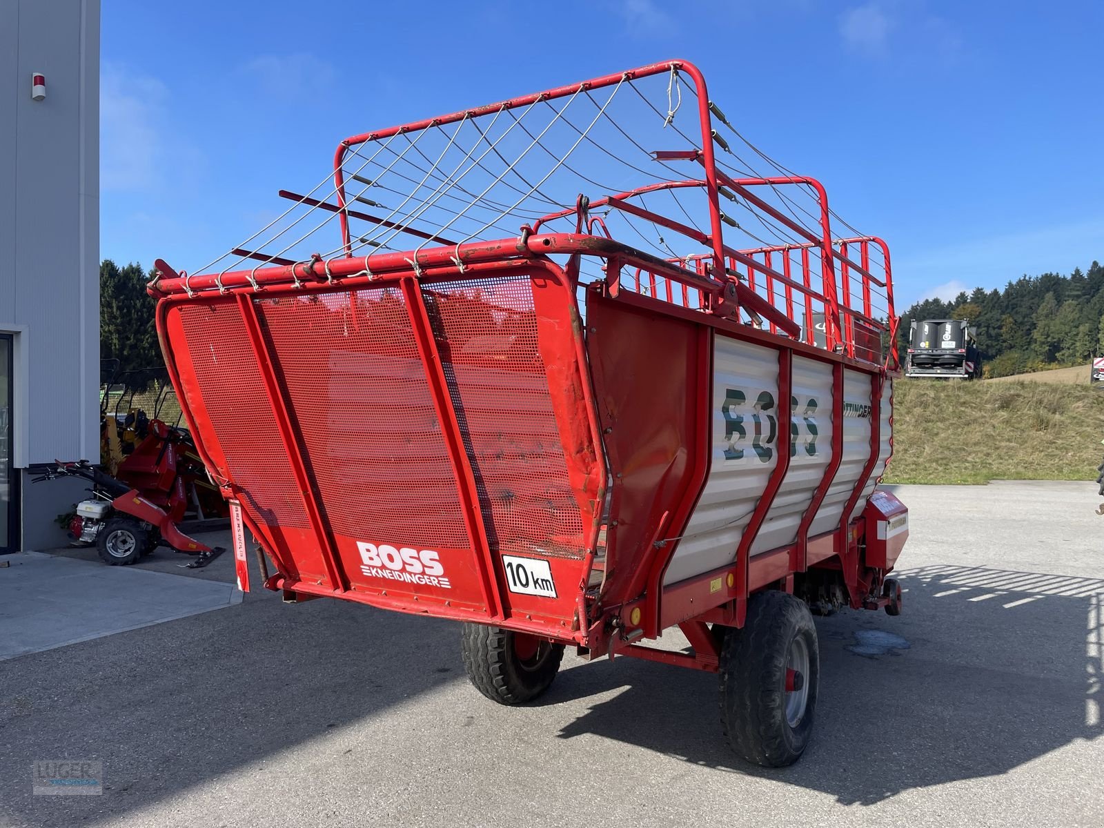 Ladewagen des Typs Pöttinger Boss Junior 2, Gebrauchtmaschine in Niederkappel (Bild 3)