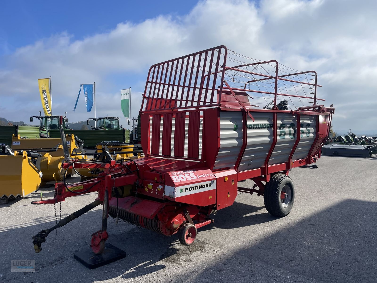 Ladewagen des Typs Pöttinger Boss Junior 2, Gebrauchtmaschine in Niederkappel (Bild 7)