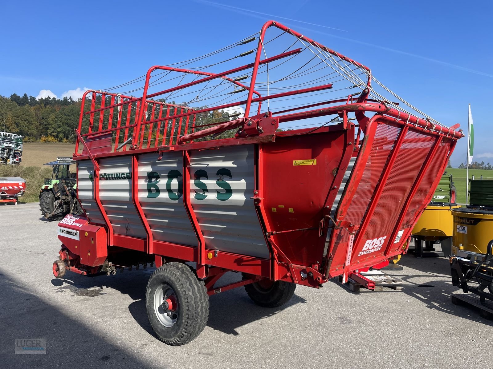 Ladewagen des Typs Pöttinger Boss Junior 2, Gebrauchtmaschine in Niederkappel (Bild 5)