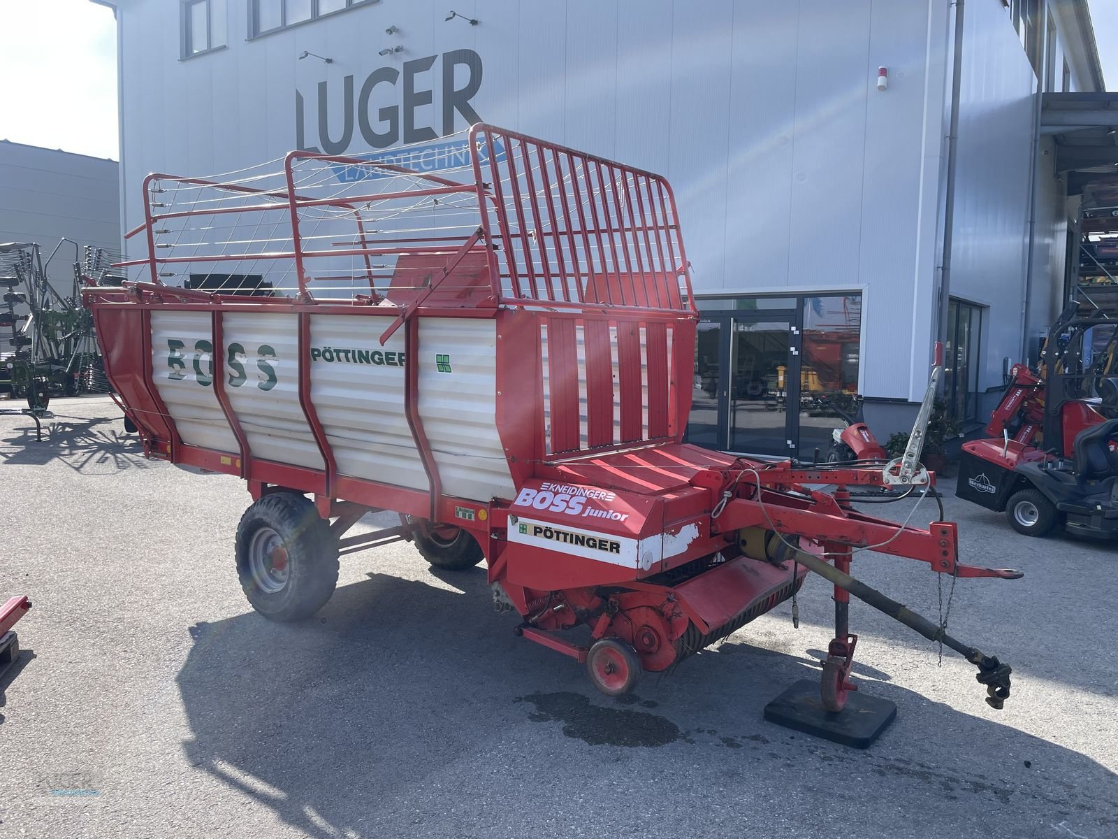 Ladewagen des Typs Pöttinger Boss Junior 2, Gebrauchtmaschine in Niederkappel (Bild 1)