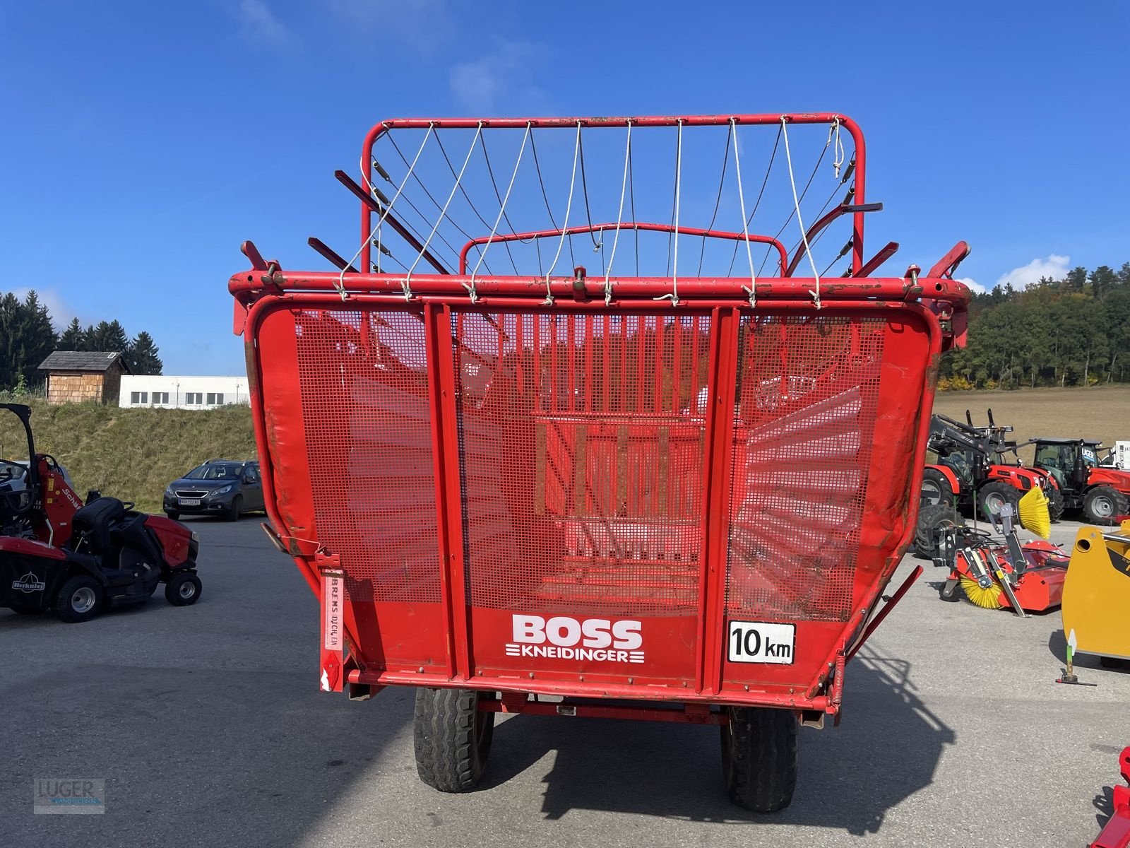 Ladewagen des Typs Pöttinger Boss Junior 2, Gebrauchtmaschine in Niederkappel (Bild 4)