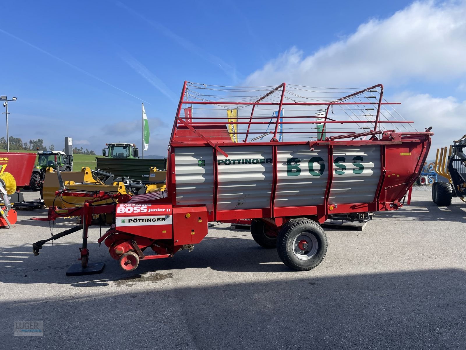 Ladewagen des Typs Pöttinger Boss Junior 2, Gebrauchtmaschine in Niederkappel (Bild 6)