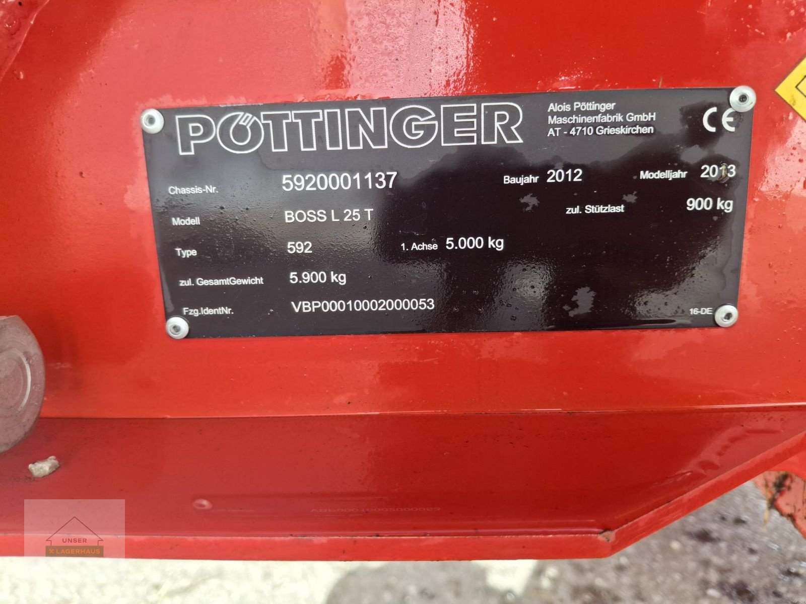 Ladewagen typu Pöttinger Boss LT 25, Gebrauchtmaschine v Freistadt (Obrázek 4)