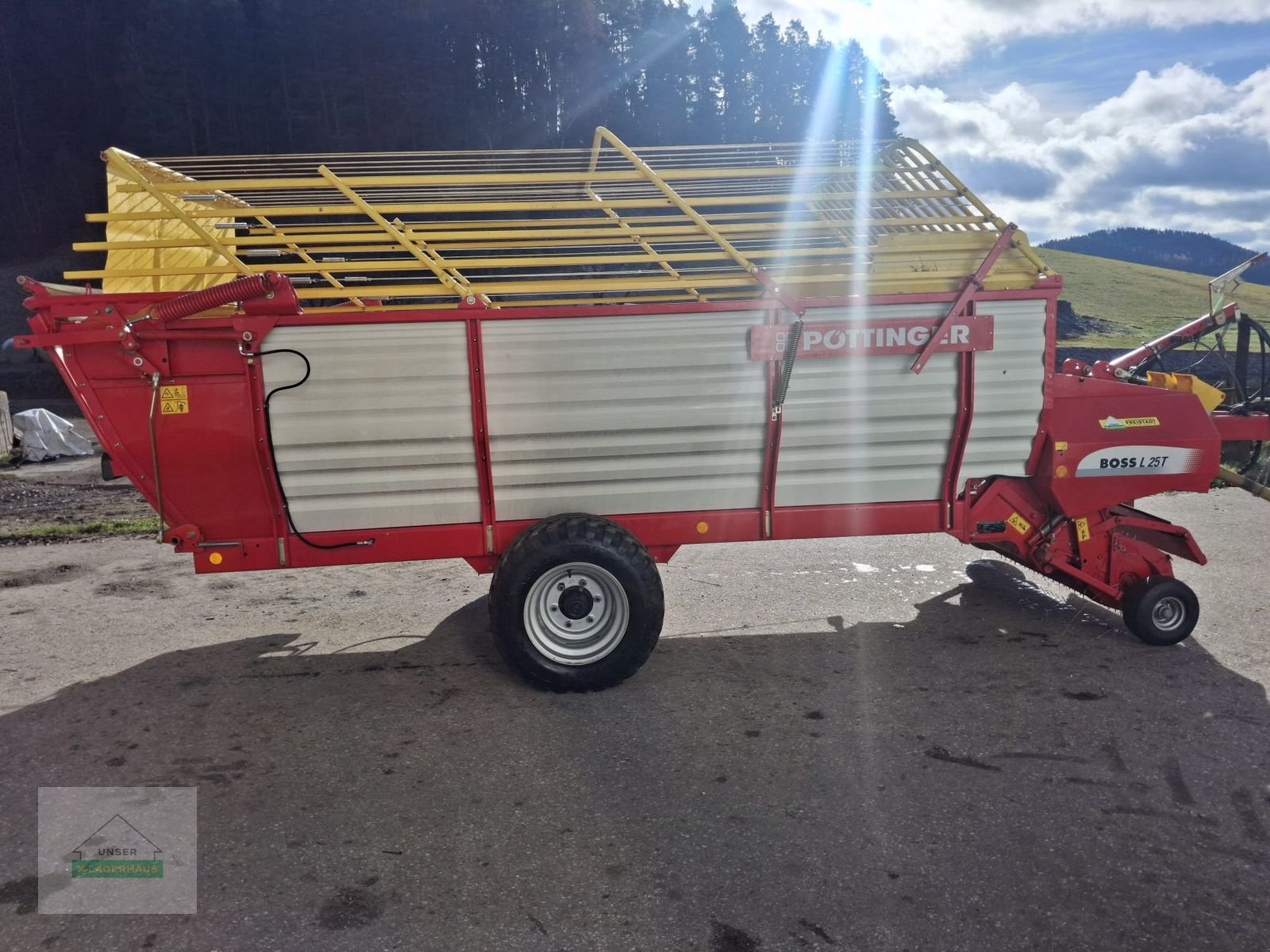 Ladewagen typu Pöttinger Boss LT 25, Gebrauchtmaschine v Freistadt (Obrázek 1)