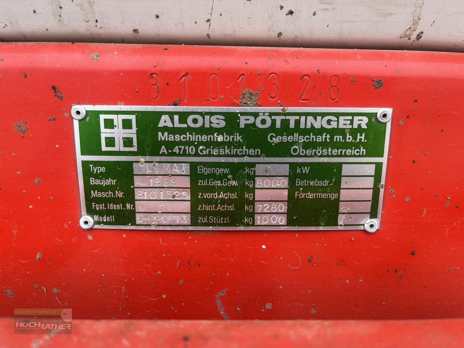 Ladewagen del tipo Pöttinger Ernte Profi 3, Gebrauchtmaschine In Kronstorf (Immagine 13)