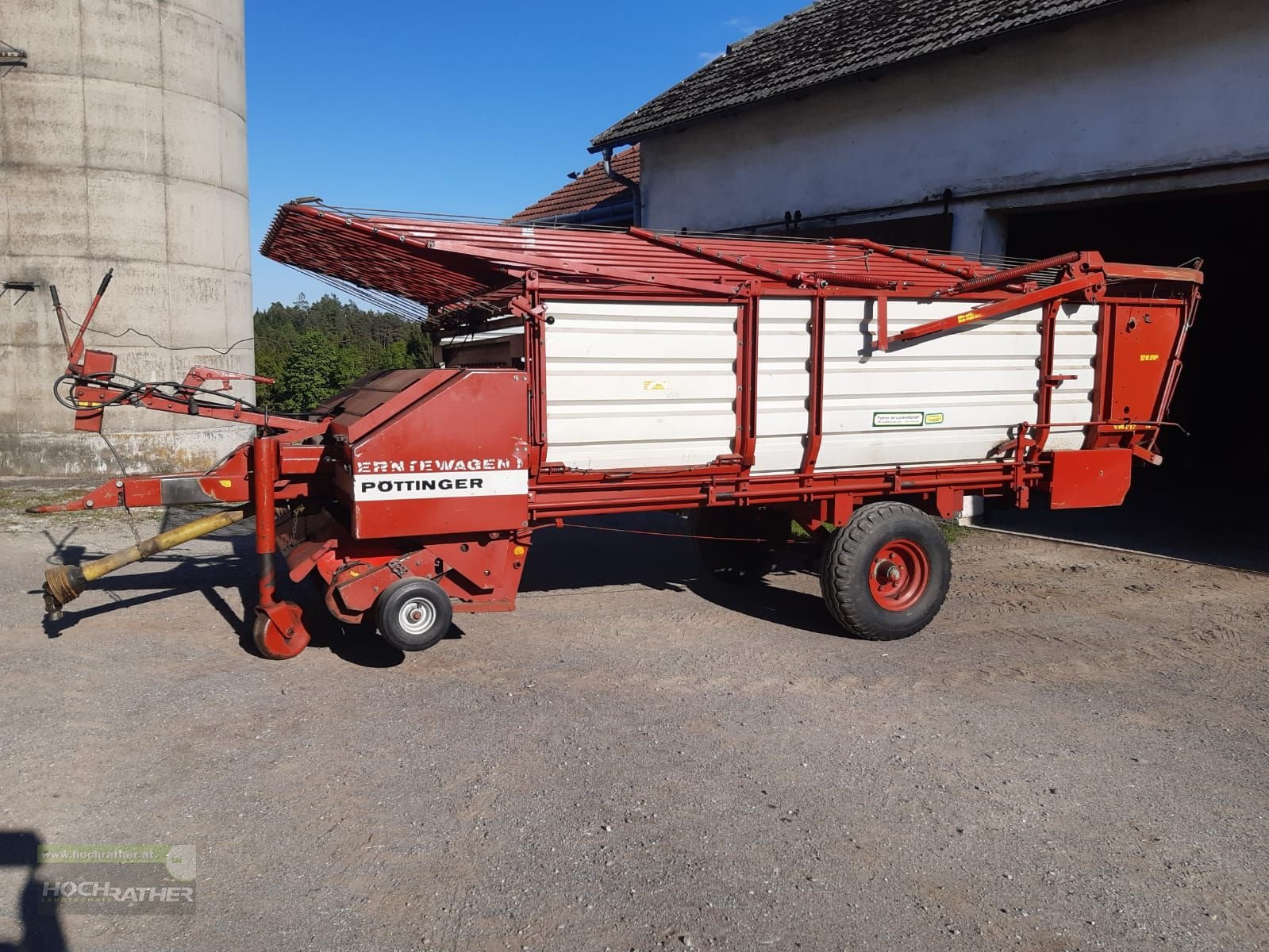 Ladewagen des Typs Pöttinger Erntewagen 1, Gebrauchtmaschine in Kronstorf (Bild 1)