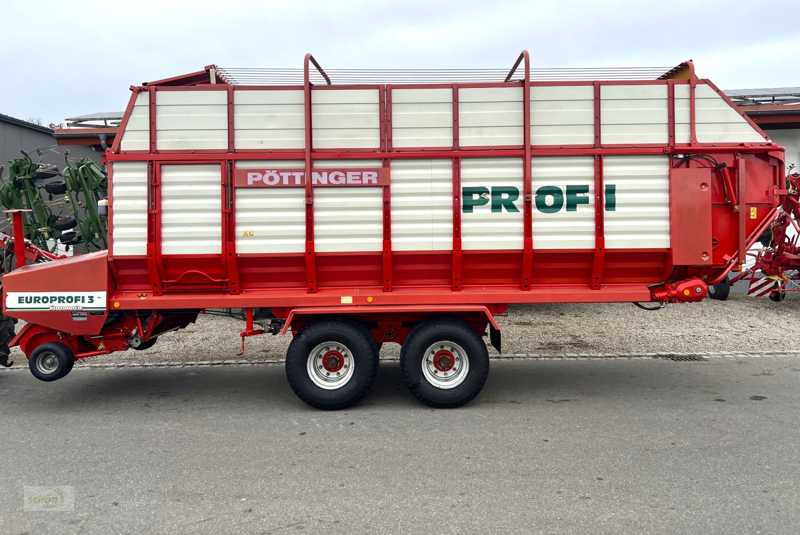 Ladewagen typu Pöttinger Europrofi 3 D mit 16-Tonnen zul GG - wenig gelaufen, Gebrauchtmaschine v Burgrieden (Obrázek 2)