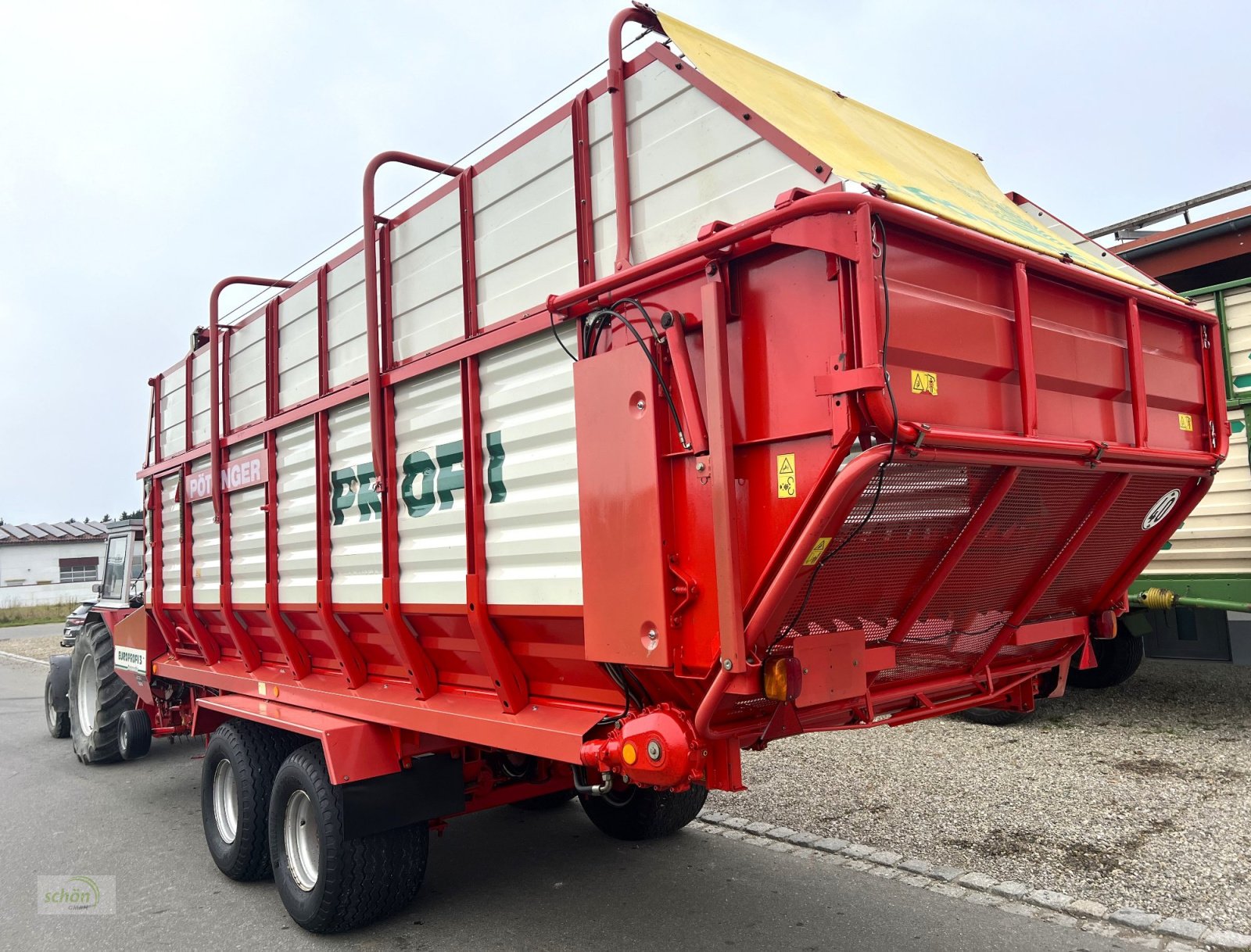 Ladewagen typu Pöttinger Europrofi 3 D mit 16-Tonnen zul GG - wenig gelaufen, Gebrauchtmaschine v Burgrieden (Obrázek 3)