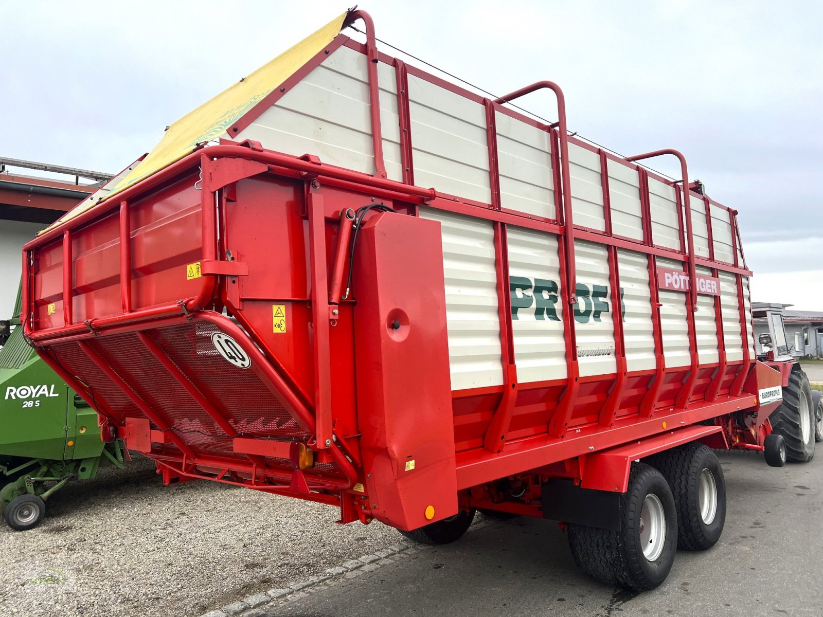 Ladewagen typu Pöttinger Europrofi 3 D mit 16-Tonnen zul GG - wenig gelaufen, Gebrauchtmaschine v Burgrieden (Obrázek 10)