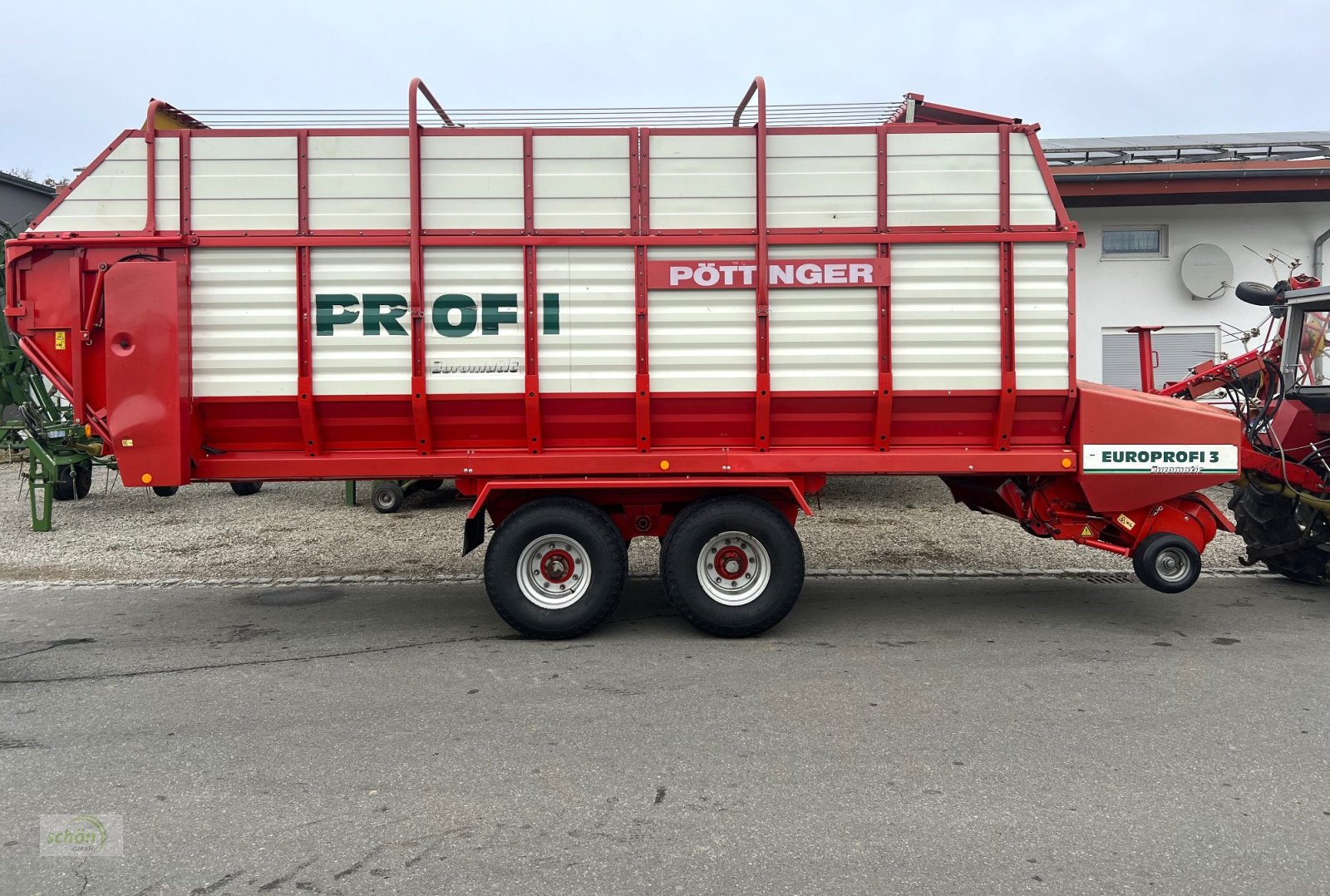 Ladewagen typu Pöttinger Europrofi 3 D mit 16-Tonnen zul GG - wenig gelaufen, Gebrauchtmaschine v Burgrieden (Obrázek 11)