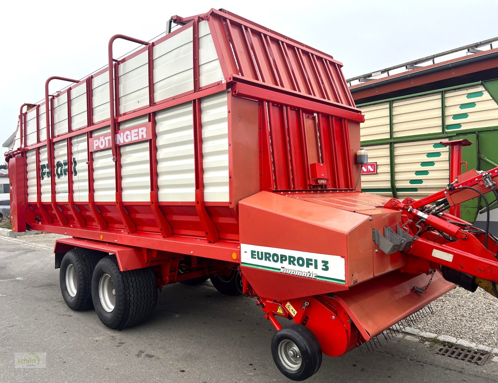 Ladewagen typu Pöttinger Europrofi 3 D mit 16-Tonnen zul GG - wenig gelaufen, Gebrauchtmaschine v Burgrieden (Obrázek 12)