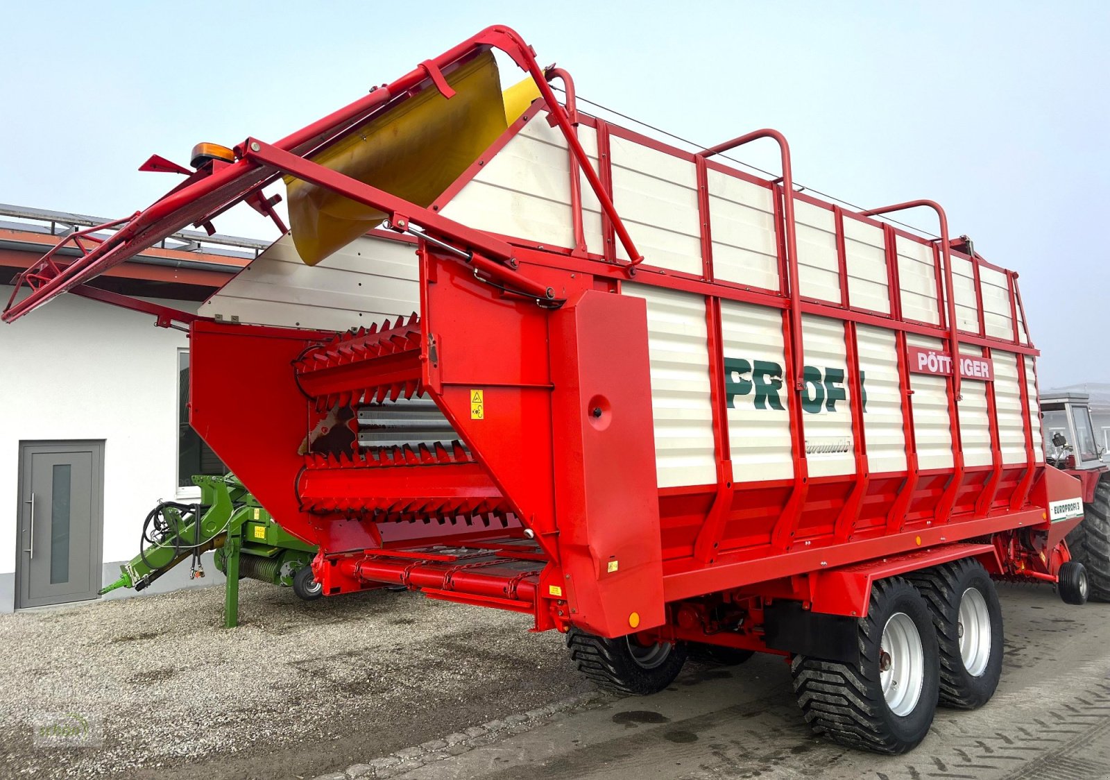 Ladewagen des Typs Pöttinger Europrofi 3 D mit neuer 22,5-Zoll-Bereifung und 16-Tonnen zul GG - wenig gelaufen, Gebrauchtmaschine in Burgrieden (Bild 9)