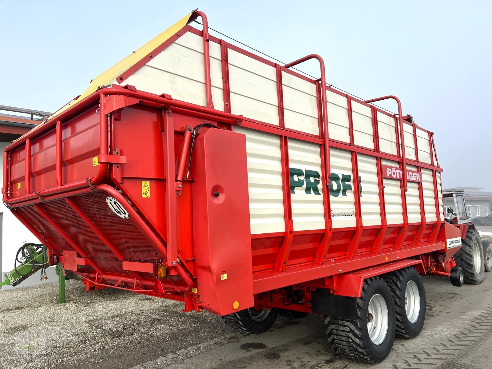 Ladewagen des Typs Pöttinger Europrofi 3 D mit neuer 22,5-Zoll-Bereifung und 16-Tonnen zul GG - wenig gelaufen, Gebrauchtmaschine in Burgrieden (Bild 10)