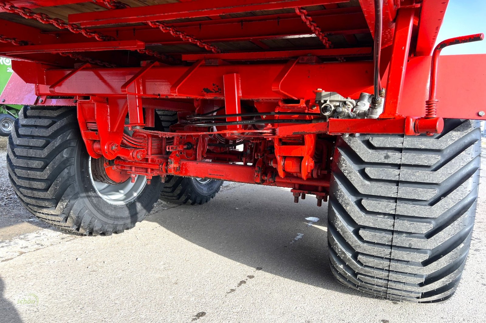 Ladewagen des Typs Pöttinger Europrofi 3 D mit neuer 22,5-Zoll-Bereifung und 16-Tonnen zul GG - wenig gelaufen, Gebrauchtmaschine in Burgrieden (Bild 20)