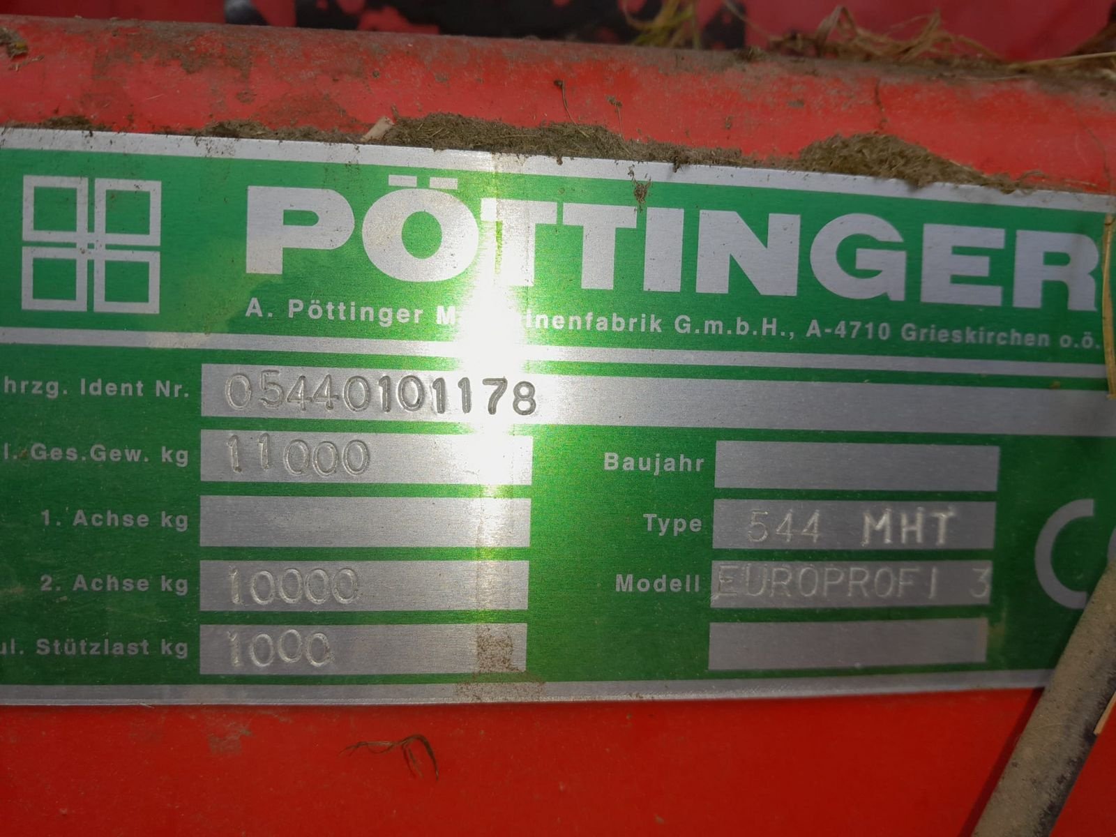 Ladewagen typu Pöttinger Europrofi 3 D, Gebrauchtmaschine v Hopfgarten (Obrázek 20)