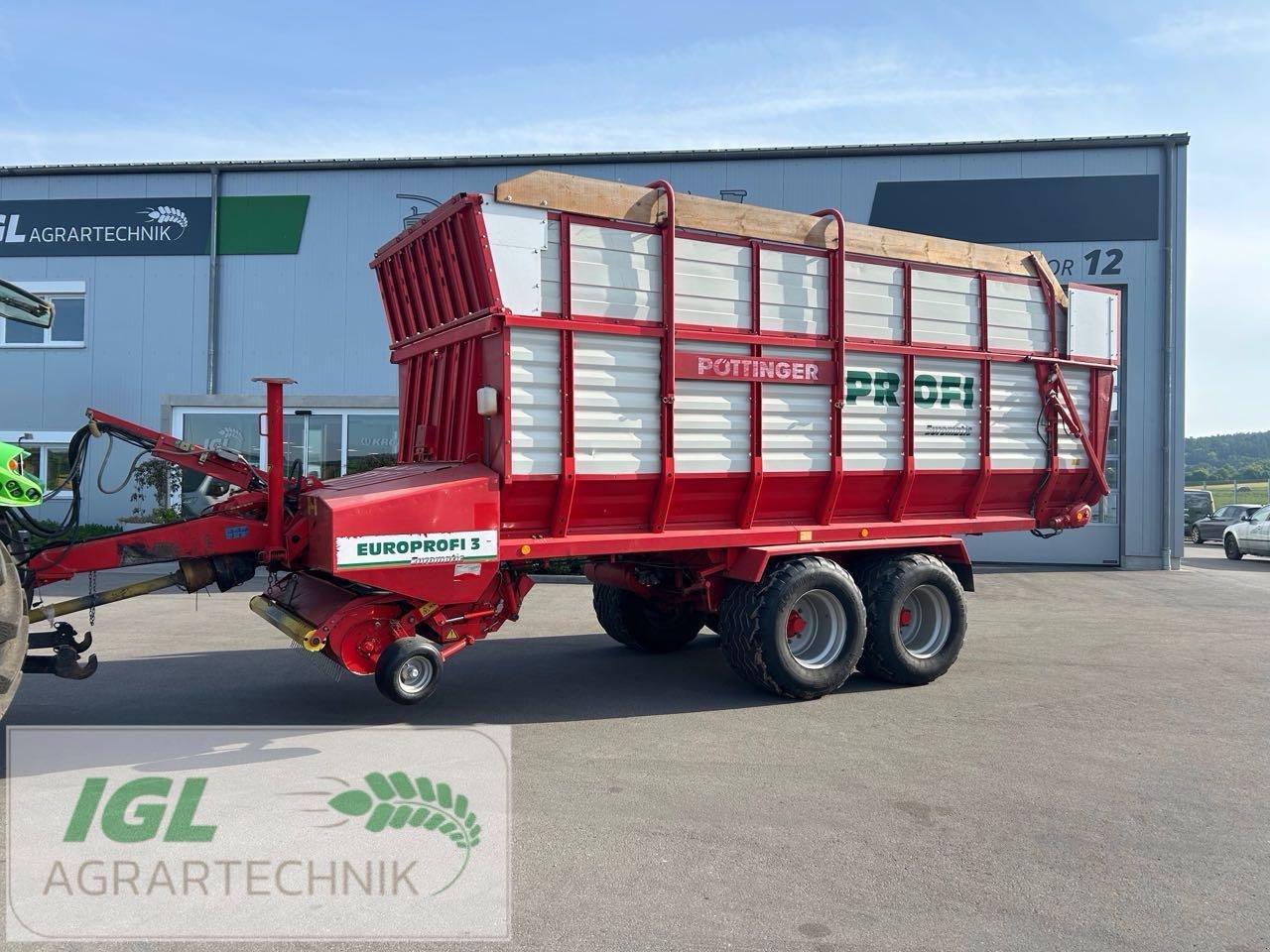 Ladewagen des Typs Pöttinger Europrofi 3, Gebrauchtmaschine in Nabburg (Bild 1)