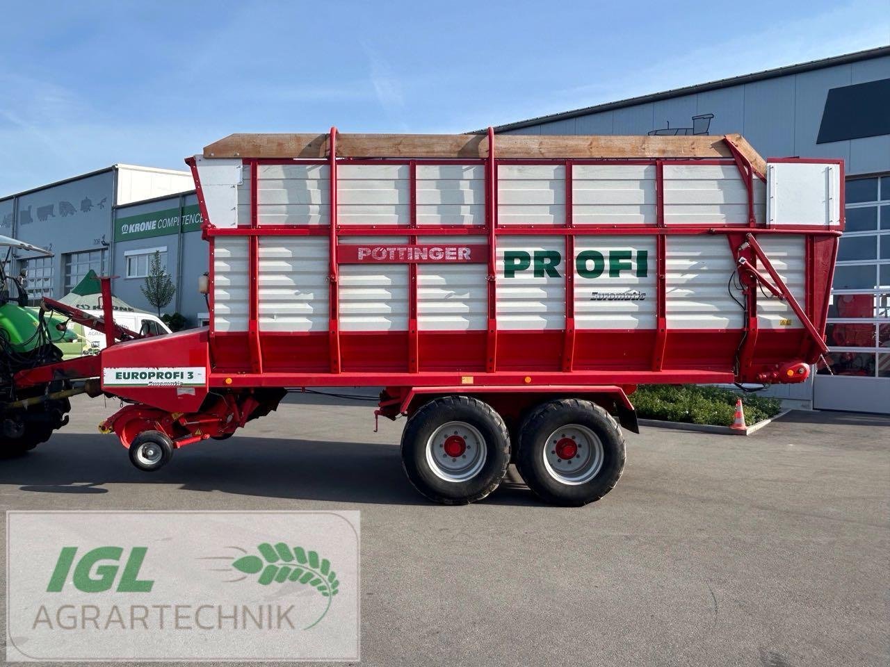 Ladewagen des Typs Pöttinger Europrofi 3, Gebrauchtmaschine in Nabburg (Bild 2)