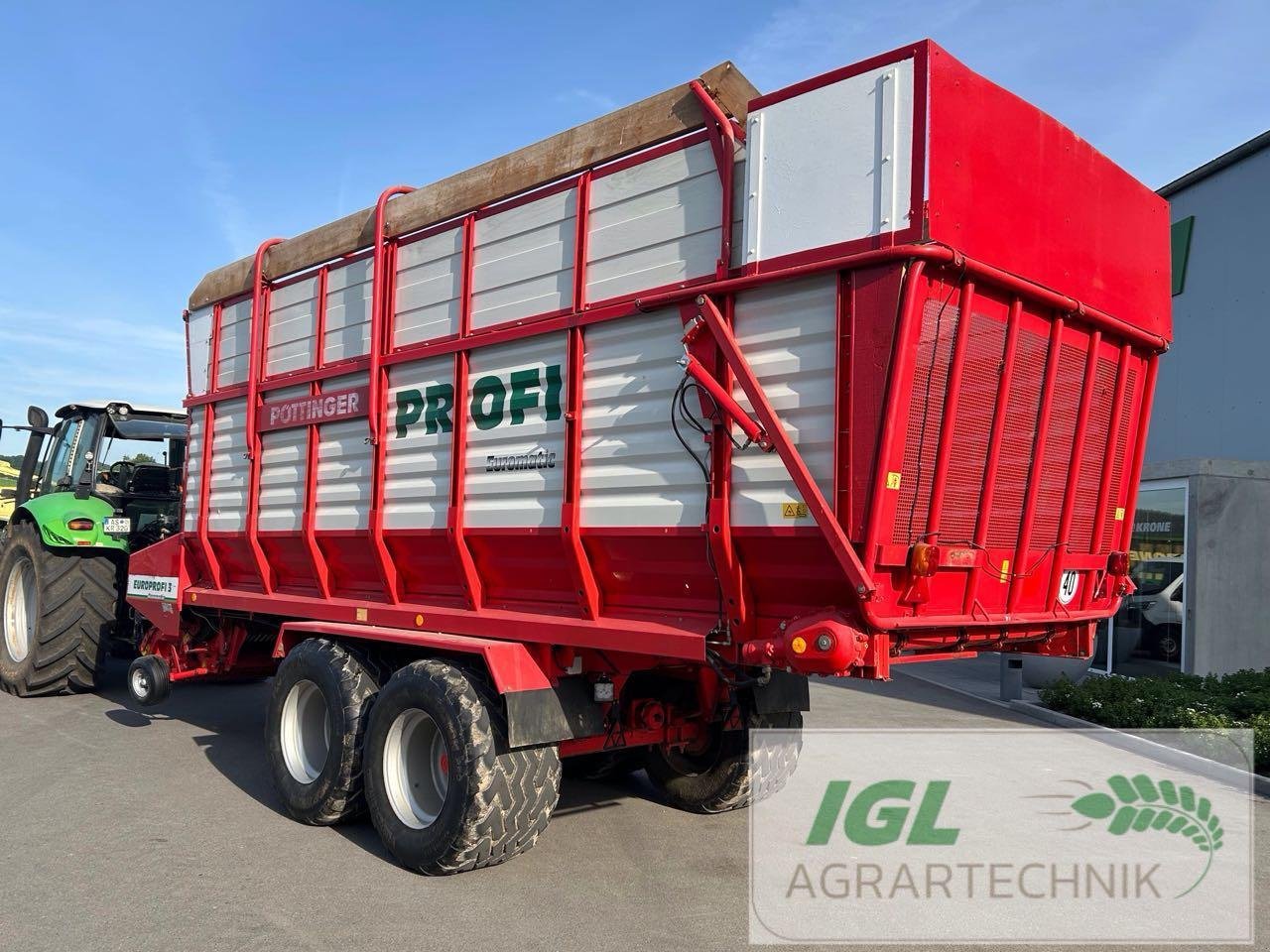 Ladewagen des Typs Pöttinger Europrofi 3, Gebrauchtmaschine in Nabburg (Bild 3)