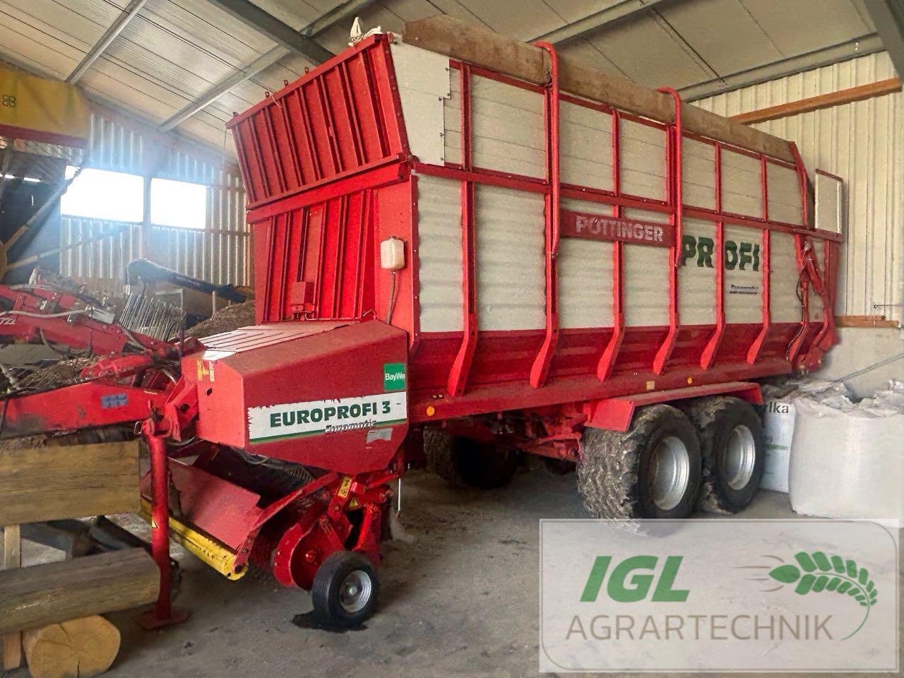 Ladewagen des Typs Pöttinger Europrofi 3, Gebrauchtmaschine in Nabburg (Bild 4)