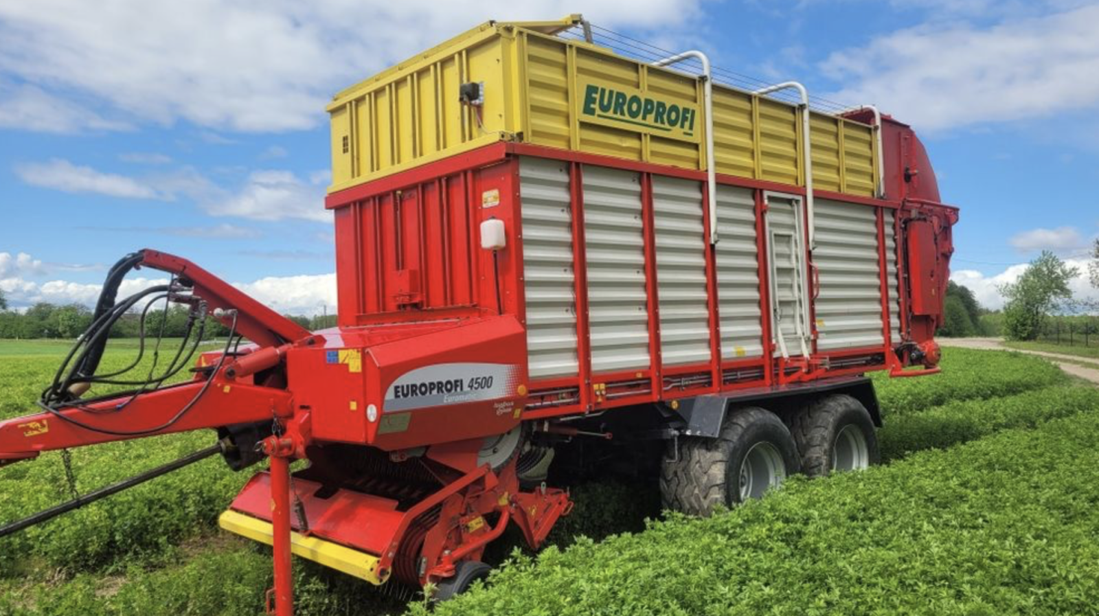 Ladewagen типа Pöttinger Europrofi 4500, Gebrauchtmaschine в Wien (Фотография 1)