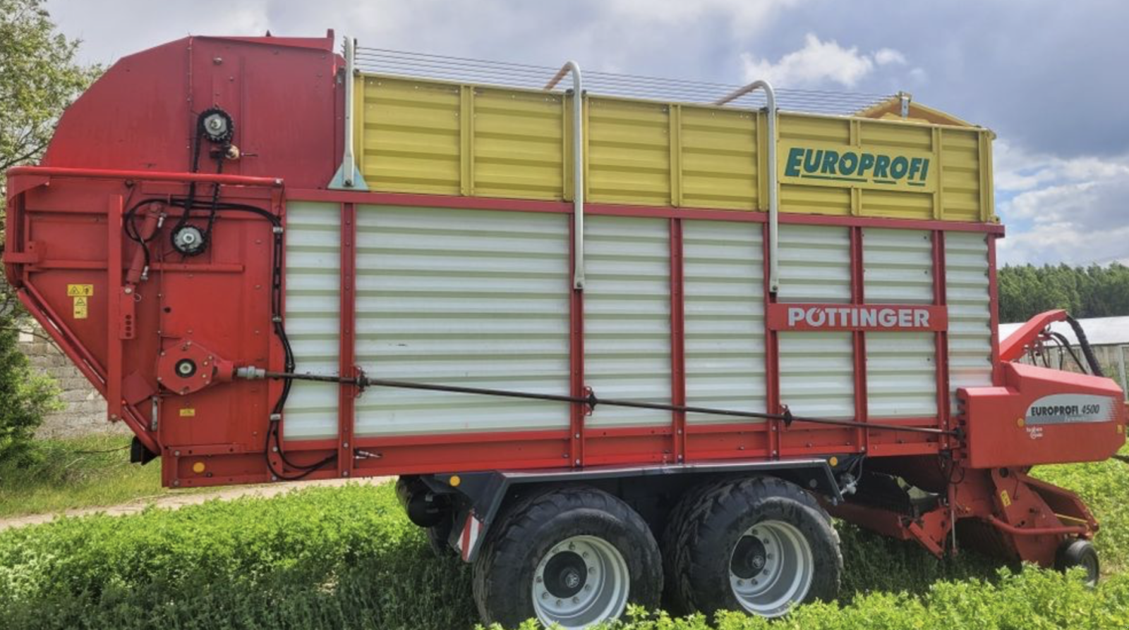 Ladewagen типа Pöttinger Europrofi 4500, Gebrauchtmaschine в Wien (Фотография 2)