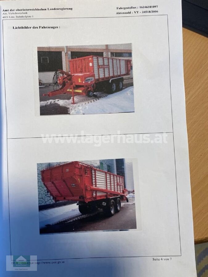 Ladewagen des Typs Pöttinger EUROPROFI 5000 D, Gebrauchtmaschine in Klagenfurt (Bild 2)