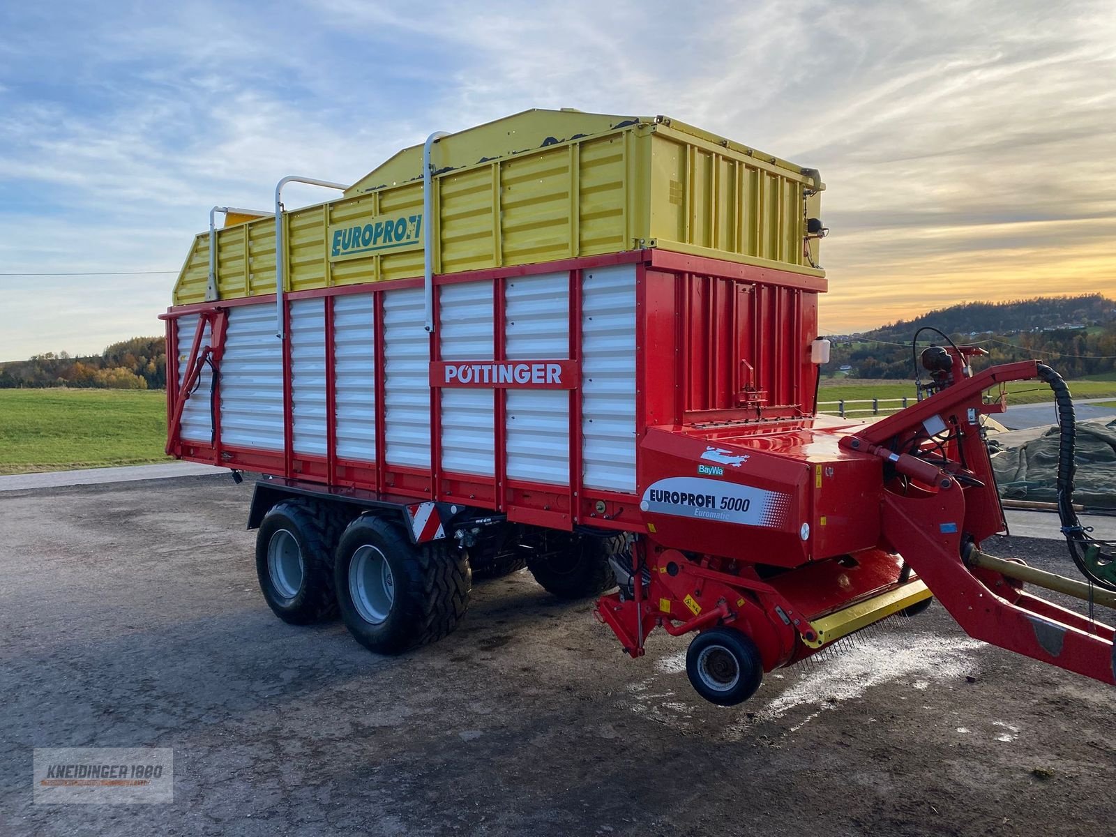 Ladewagen des Typs Pöttinger Europrofi 5000, Gebrauchtmaschine in Altenfelden (Bild 18)