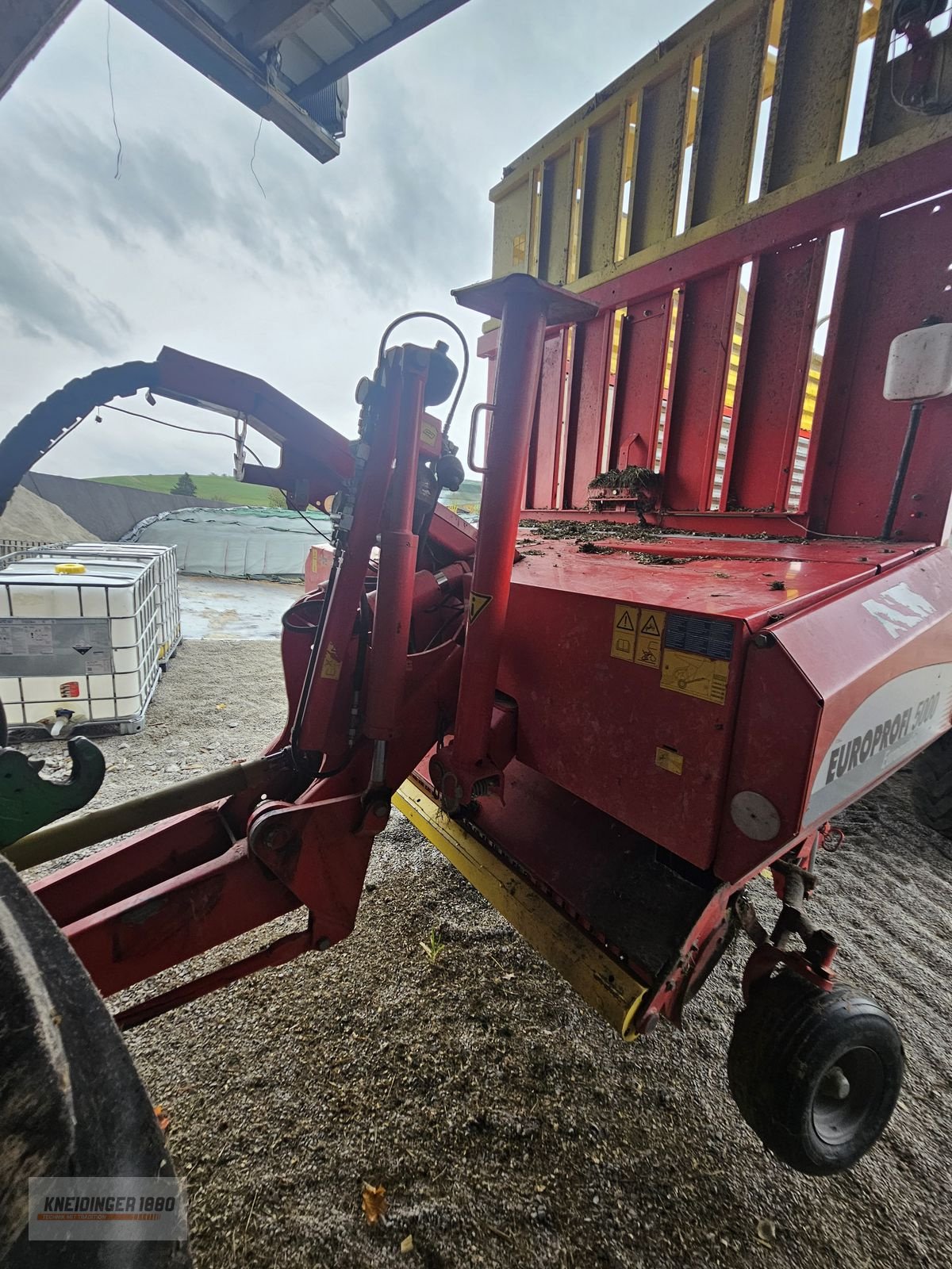 Ladewagen des Typs Pöttinger Europrofi 5000, Gebrauchtmaschine in Altenfelden (Bild 4)