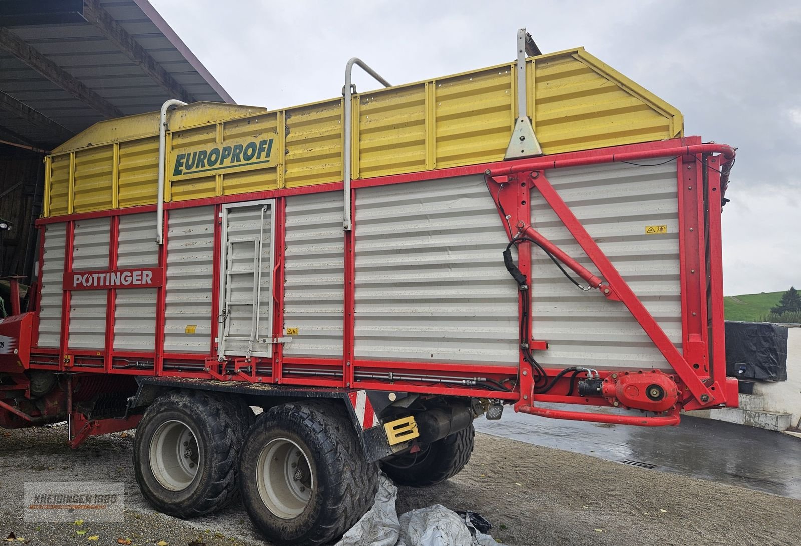 Ladewagen des Typs Pöttinger Europrofi 5000, Gebrauchtmaschine in Altenfelden (Bild 8)