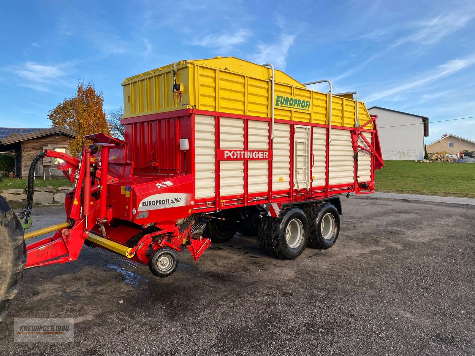 Ladewagen des Typs Pöttinger Europrofi 5000, Gebrauchtmaschine in Altenfelden (Bild 1)