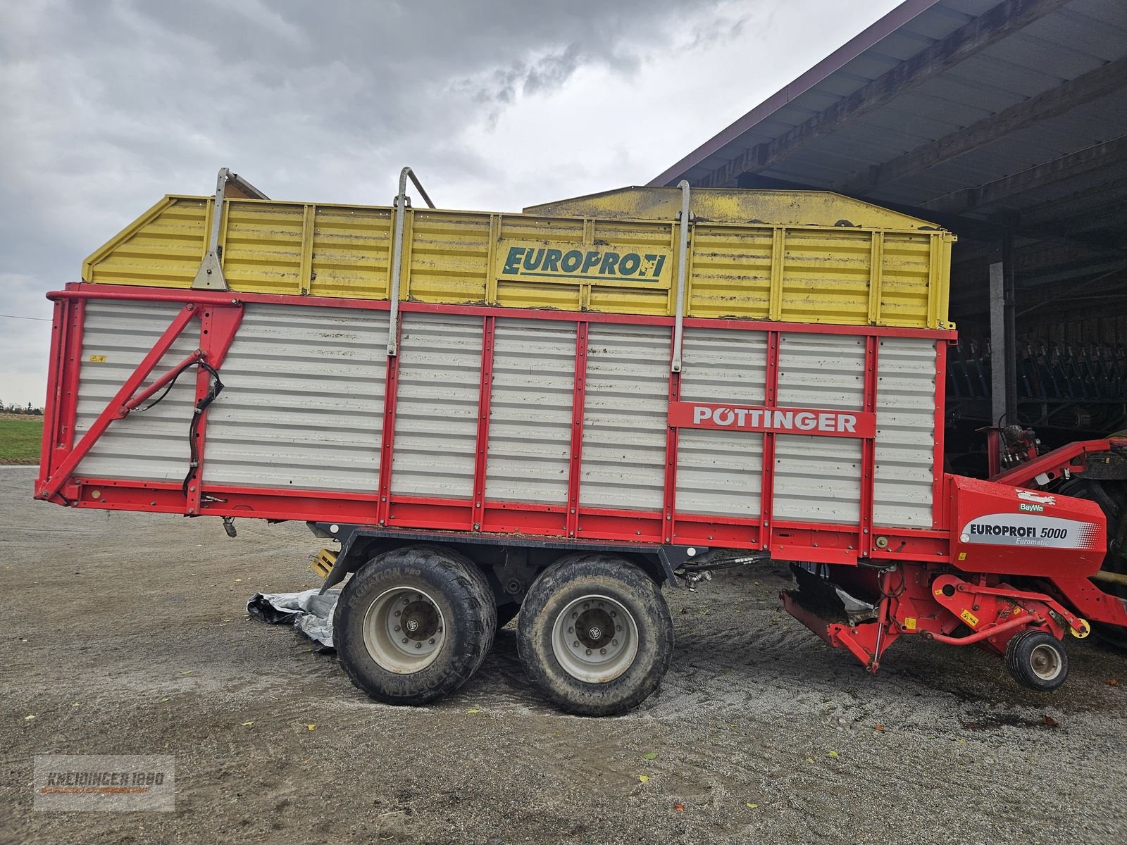 Ladewagen des Typs Pöttinger Europrofi 5000, Gebrauchtmaschine in Altenfelden (Bild 2)
