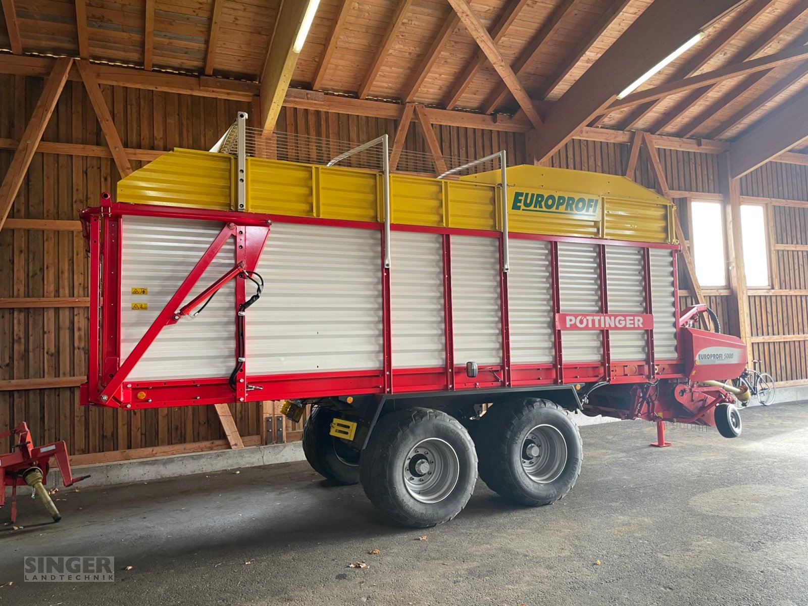 Ladewagen del tipo Pöttinger Europrofi 5000, Gebrauchtmaschine en Ebenhofen (Imagen 3)