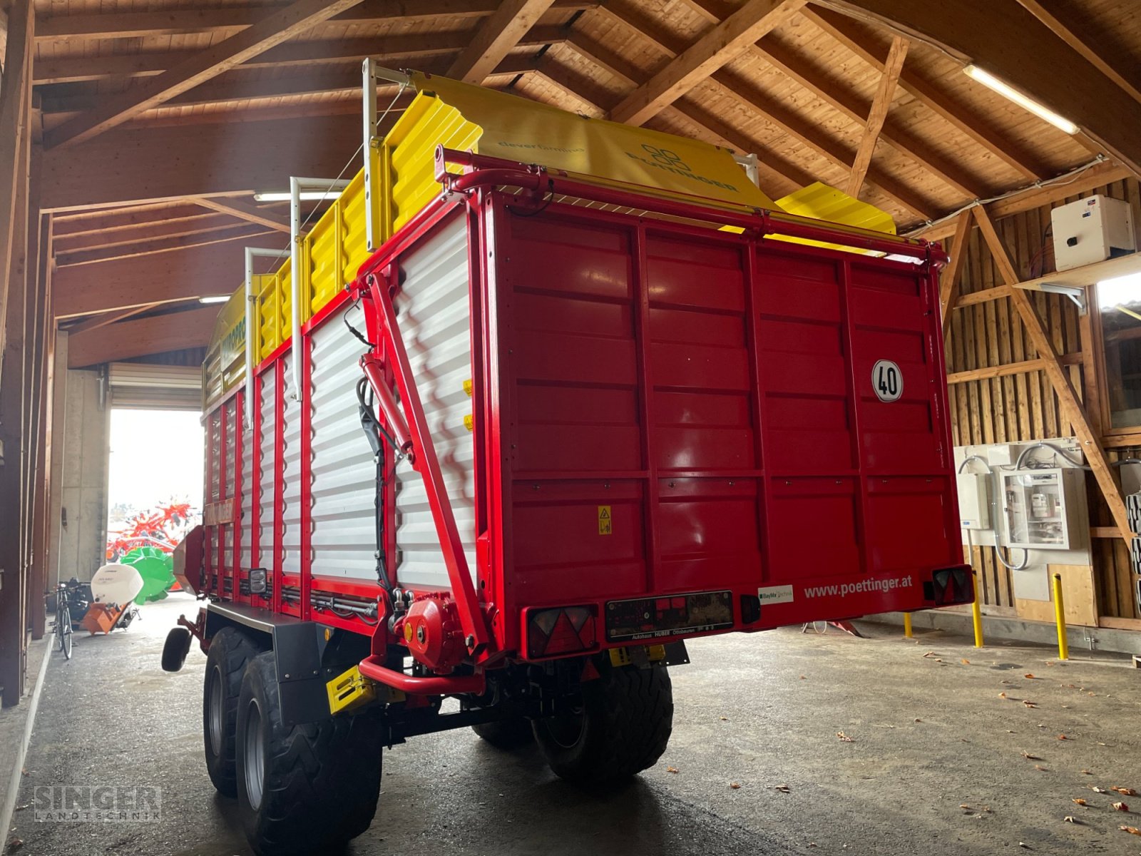 Ladewagen del tipo Pöttinger Europrofi 5000, Gebrauchtmaschine en Ebenhofen (Imagen 4)