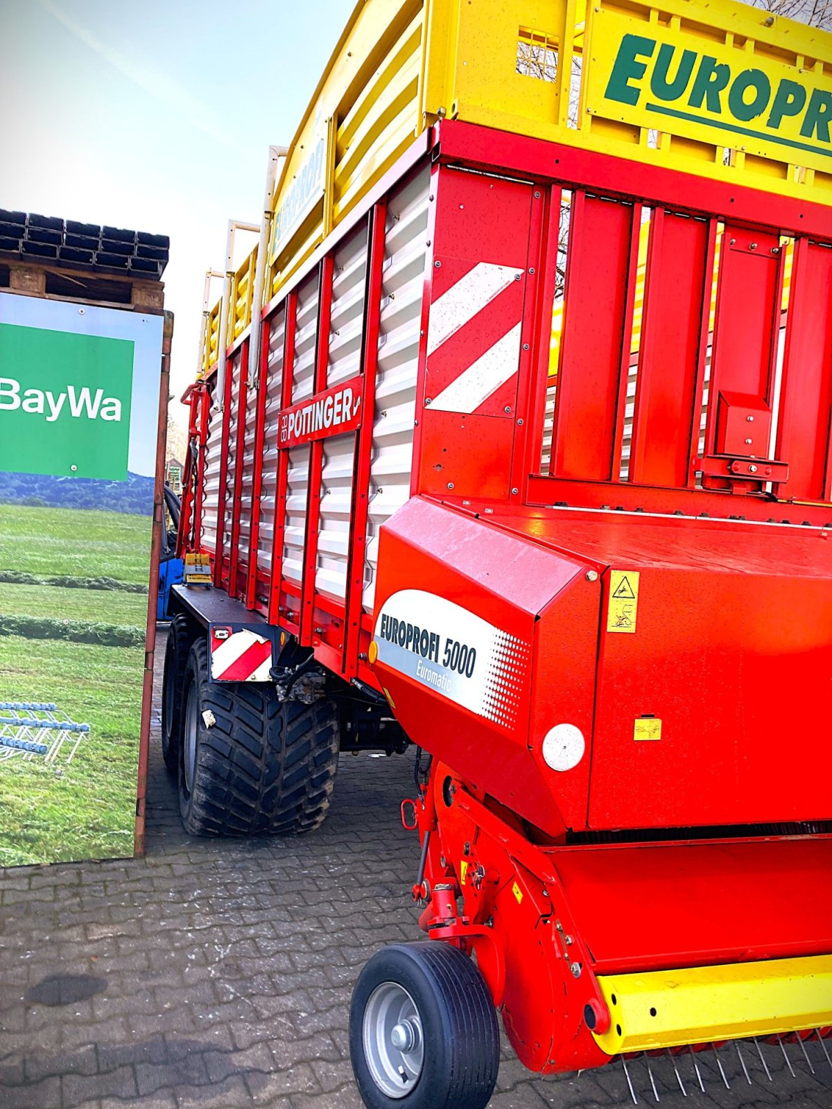 Ladewagen des Typs Pöttinger Europrofi 5000, Gebrauchtmaschine in Murnau (Bild 2)