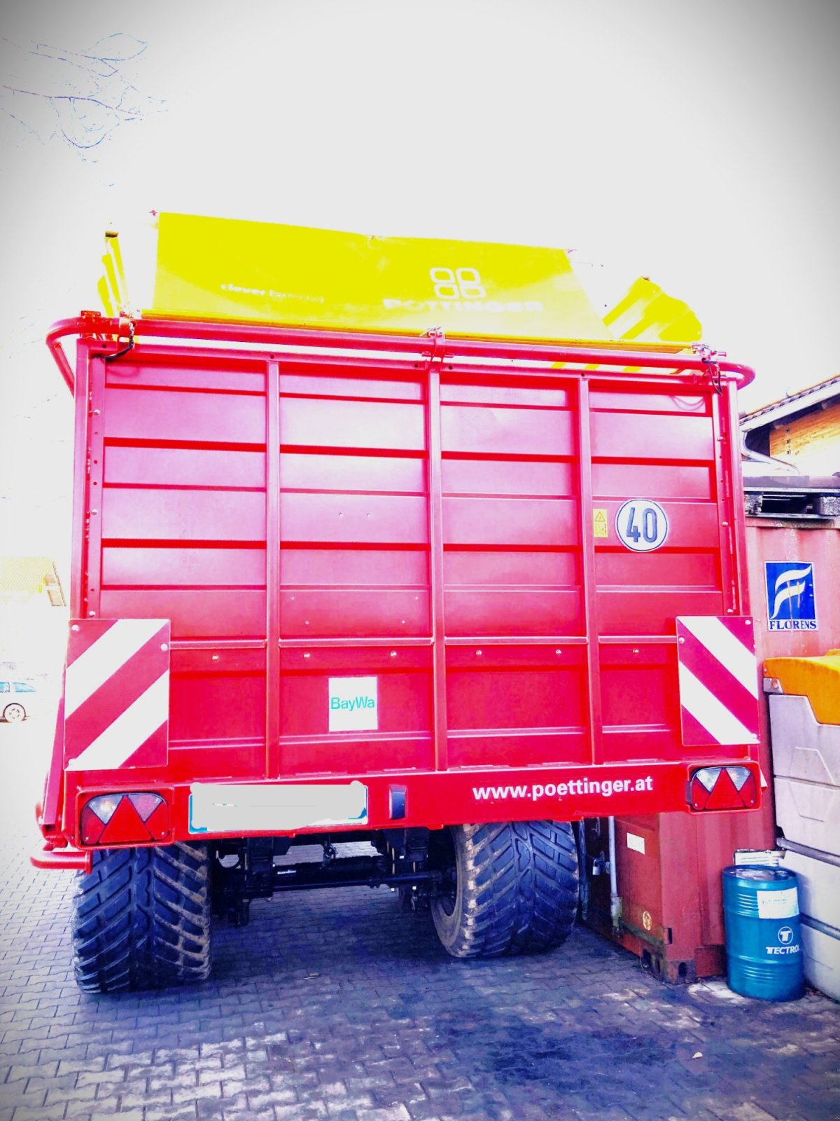 Ladewagen des Typs Pöttinger Europrofi 5000, Gebrauchtmaschine in Murnau (Bild 7)