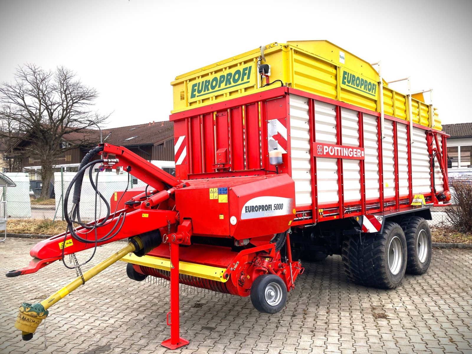 Ladewagen des Typs Pöttinger Europrofi 5000, Gebrauchtmaschine in Murnau (Bild 1)