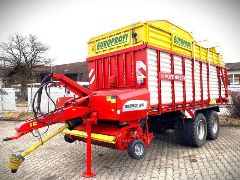 Ladewagen des Typs Pöttinger Europrofi 5000, Gebrauchtmaschine in Murnau